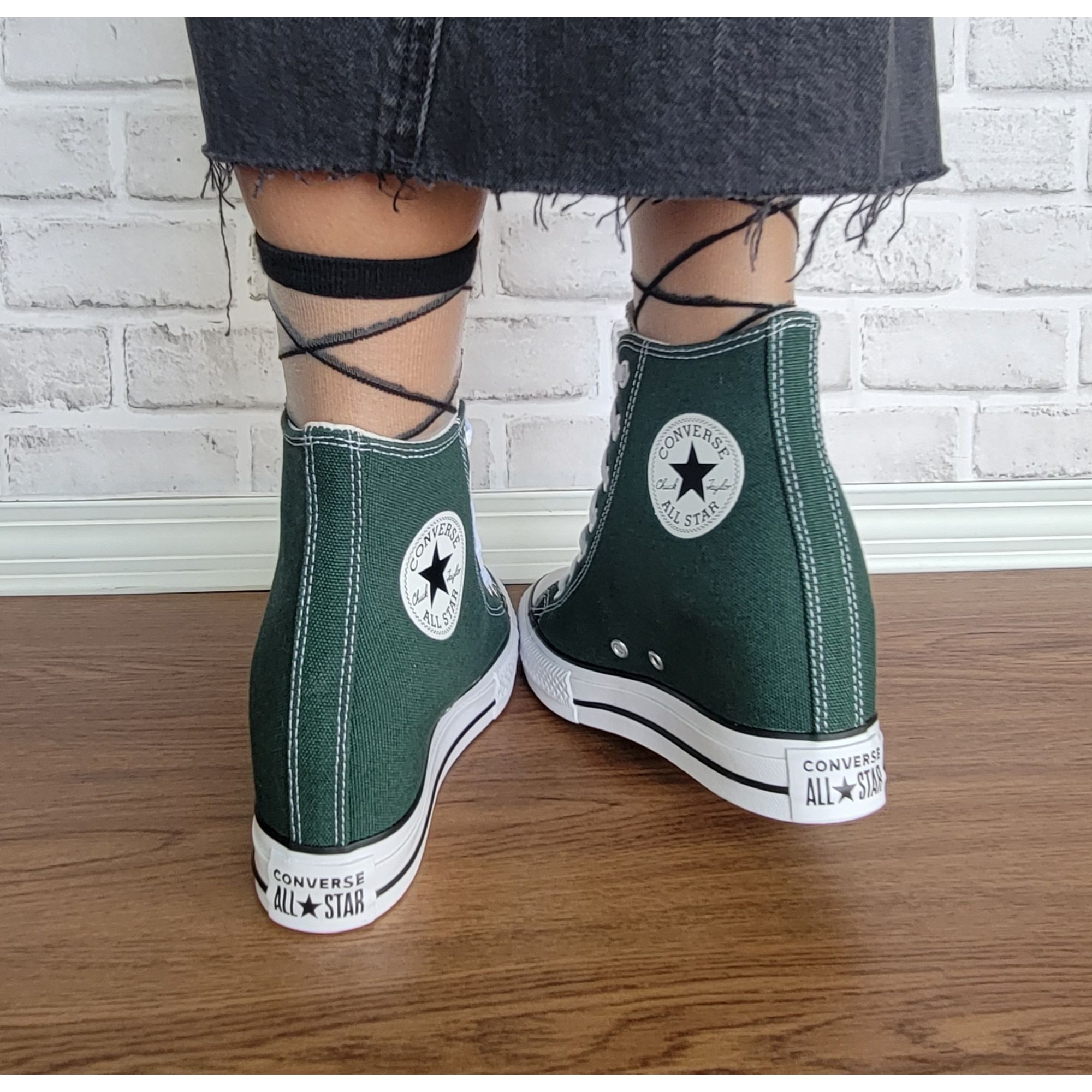 Converse ⭐Rare Converse Chuck Taylor Wedge Platform Hi Sz 10 Womens Size US 10 / IT 40 - 4 Thumbnail
