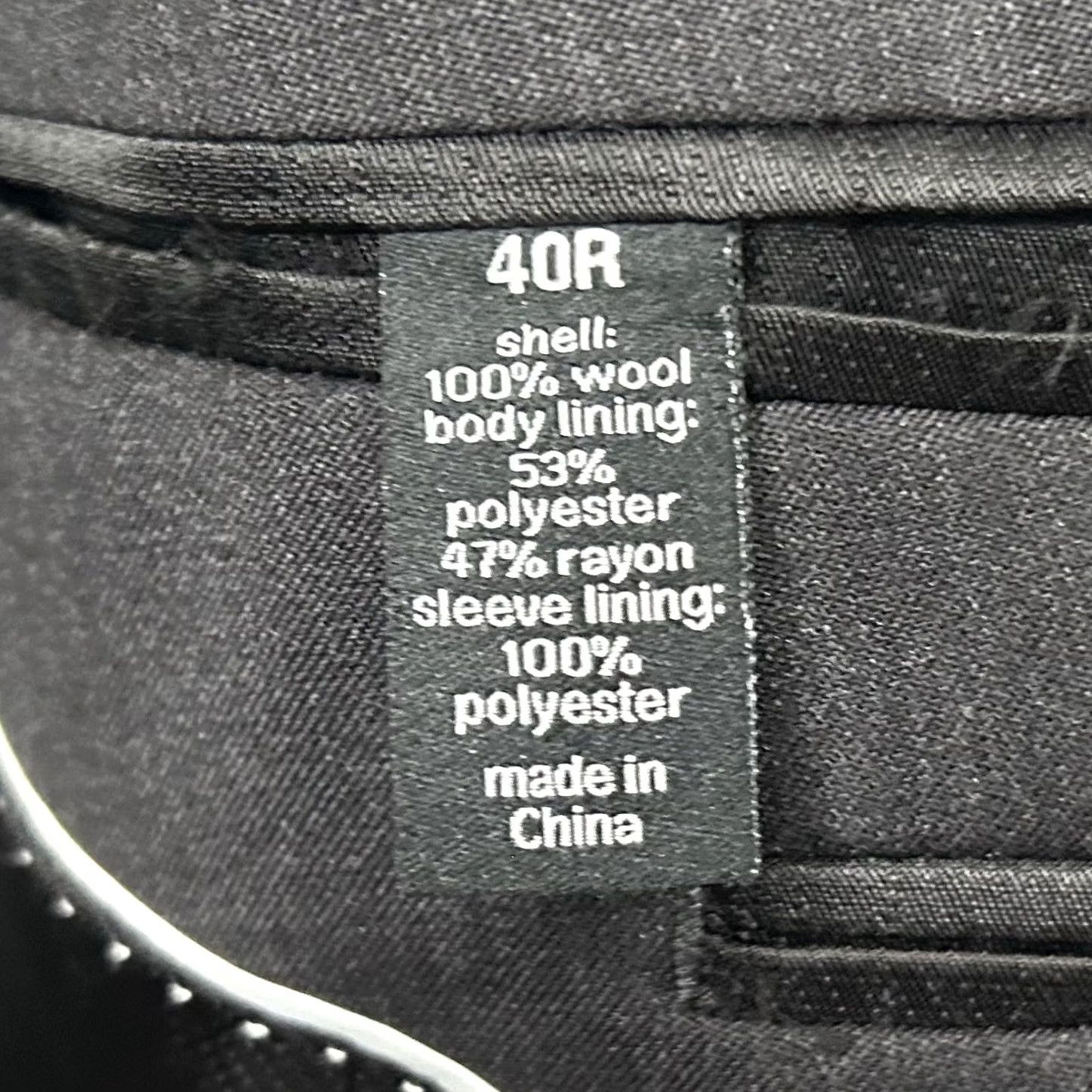 Bar III Bar III Sport Coat 40R Extra Slim Fit 100% Wool Charcoal Gray Two Button Vented Mens Size US XS / EU 42 / 0 - 4 Thumbnail