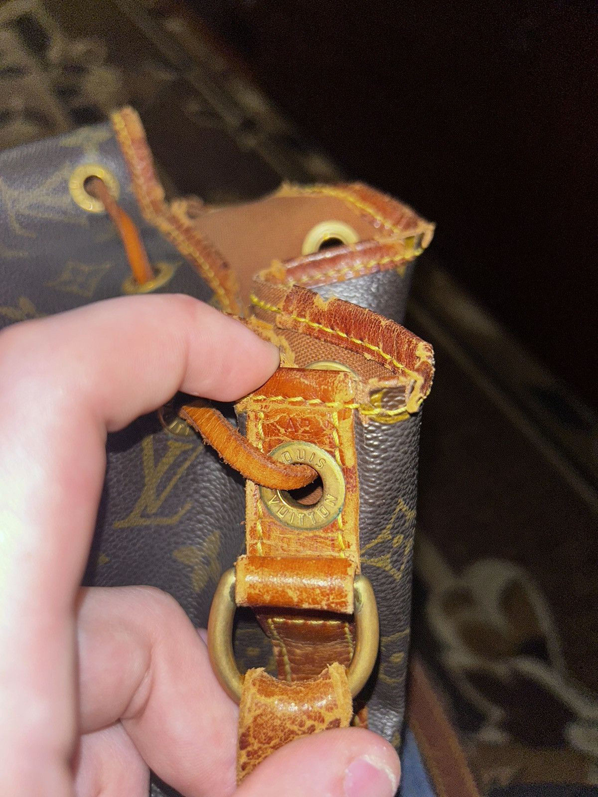 Louis Vuitton Vintage LOUIS VUITTON Bag LV Monogram Petit Noe ShoulderBag Size ONE SIZE - 13 Thumbnail