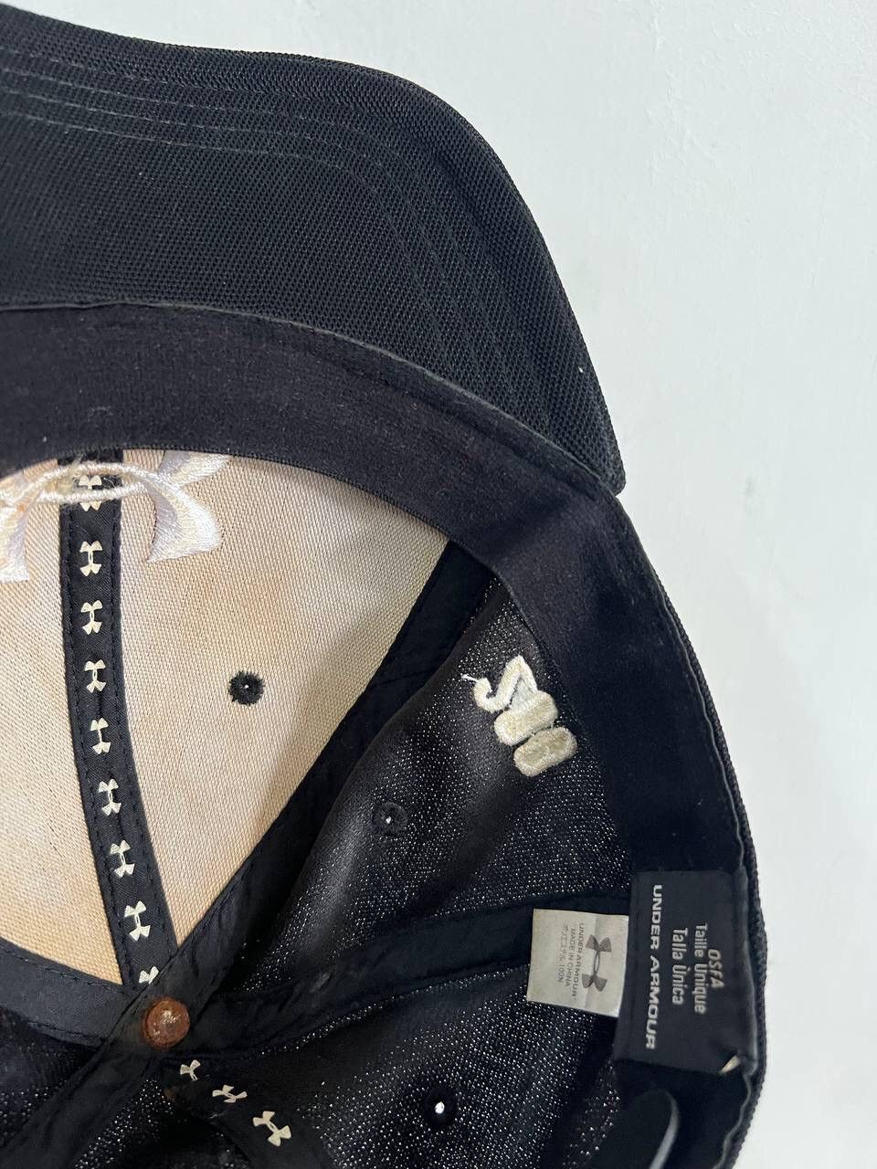 Under Armour Under Armour Golf Black Hat Cap Size ONE SIZE - 9 Thumbnail