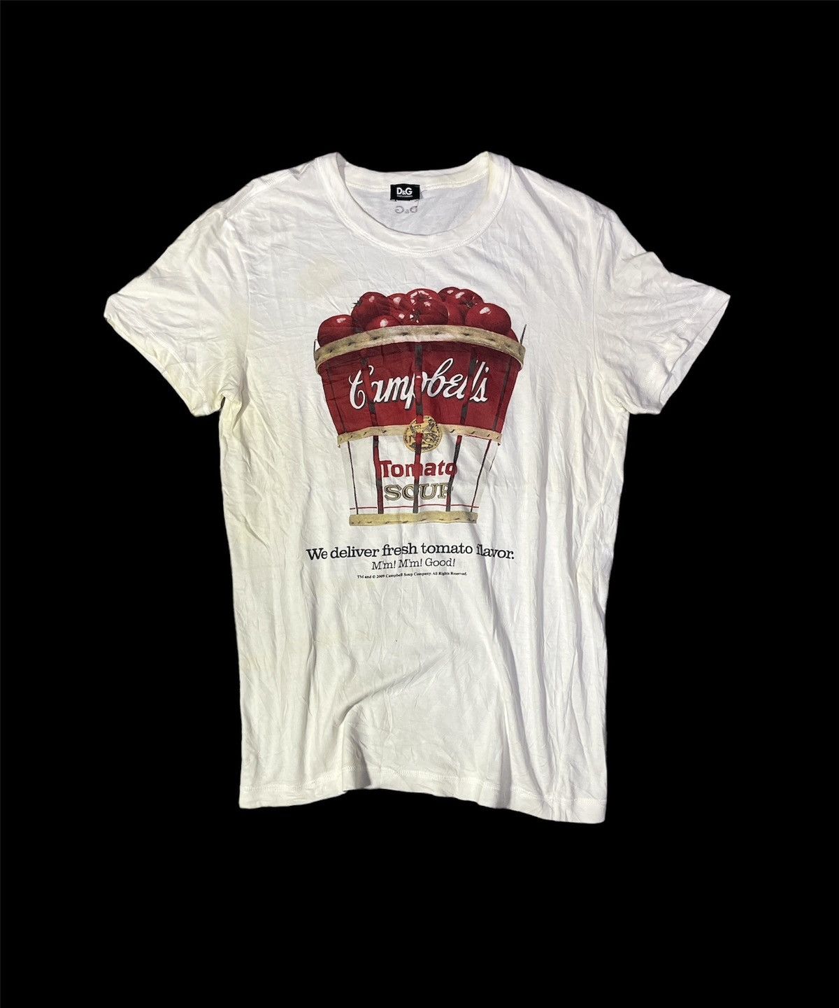 Dolce & Gabbana DOLCE&GABBANA CAMPBELL TOMATO SOUP TSHIRT Size XL / US 12-14 / IT 48-50 - 1 Thumbnail
