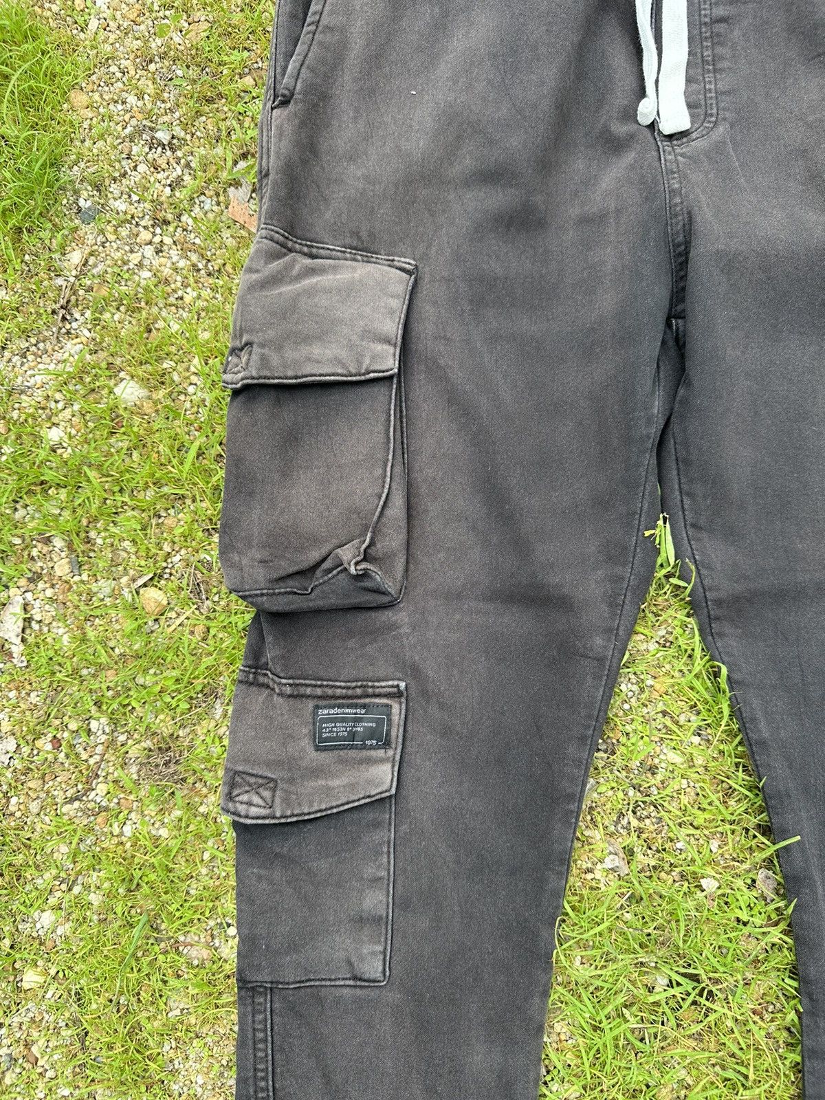 Edition Japan MULTIPOCKET JAPANESE BRAND TROUSERS FADED SWEAT JOGGER PANTS Size US 34 / EU 50 - 3 Thumbnail