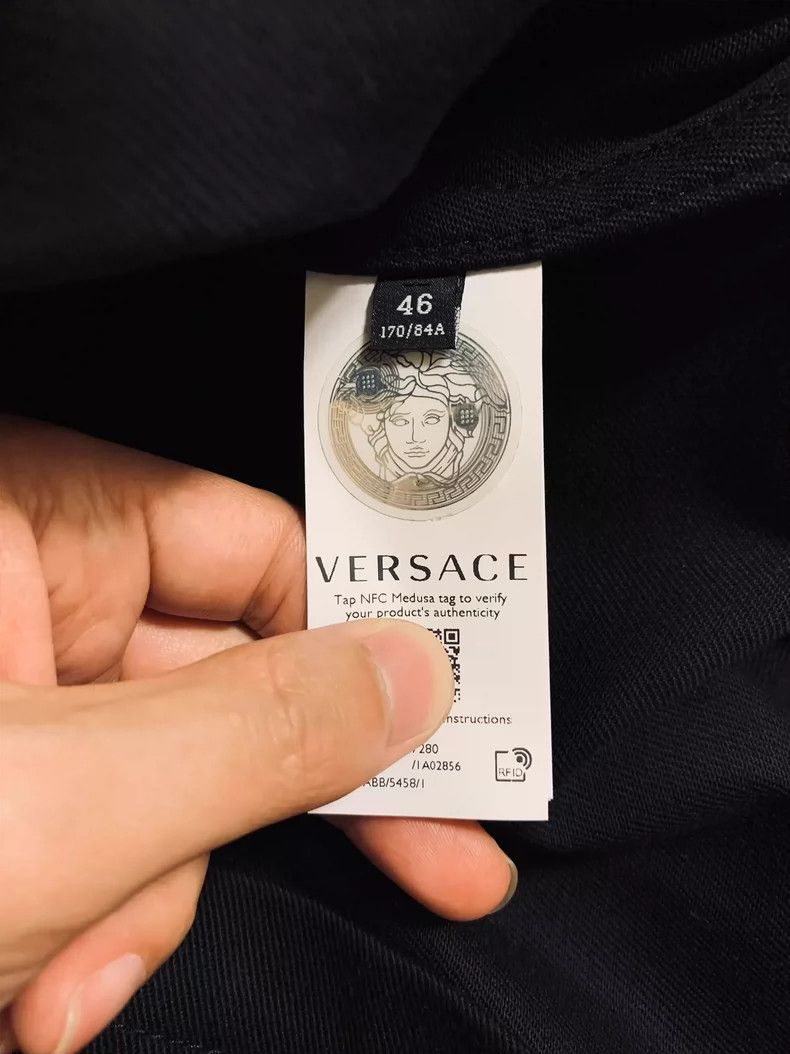 Versace Versace Denim jacket coat Size US XL / EU 56 / 4 - 7 Thumbnail