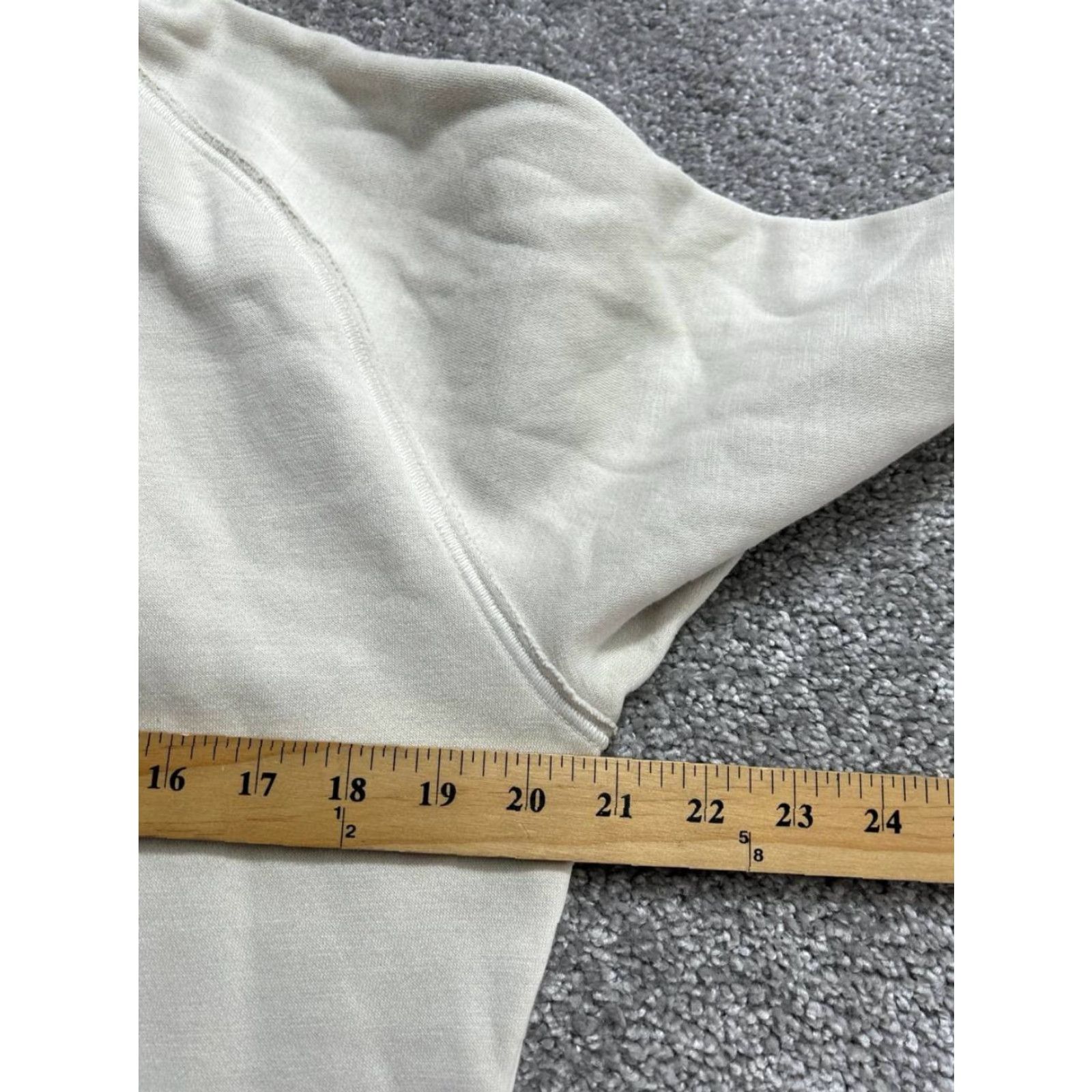 Under Armour Under Armour Project Rock Terry Hoodie Mens Small Beige Fleece Lined Loose Fit Size US S / EU 44-46 / 1 - 4 Thumbnail