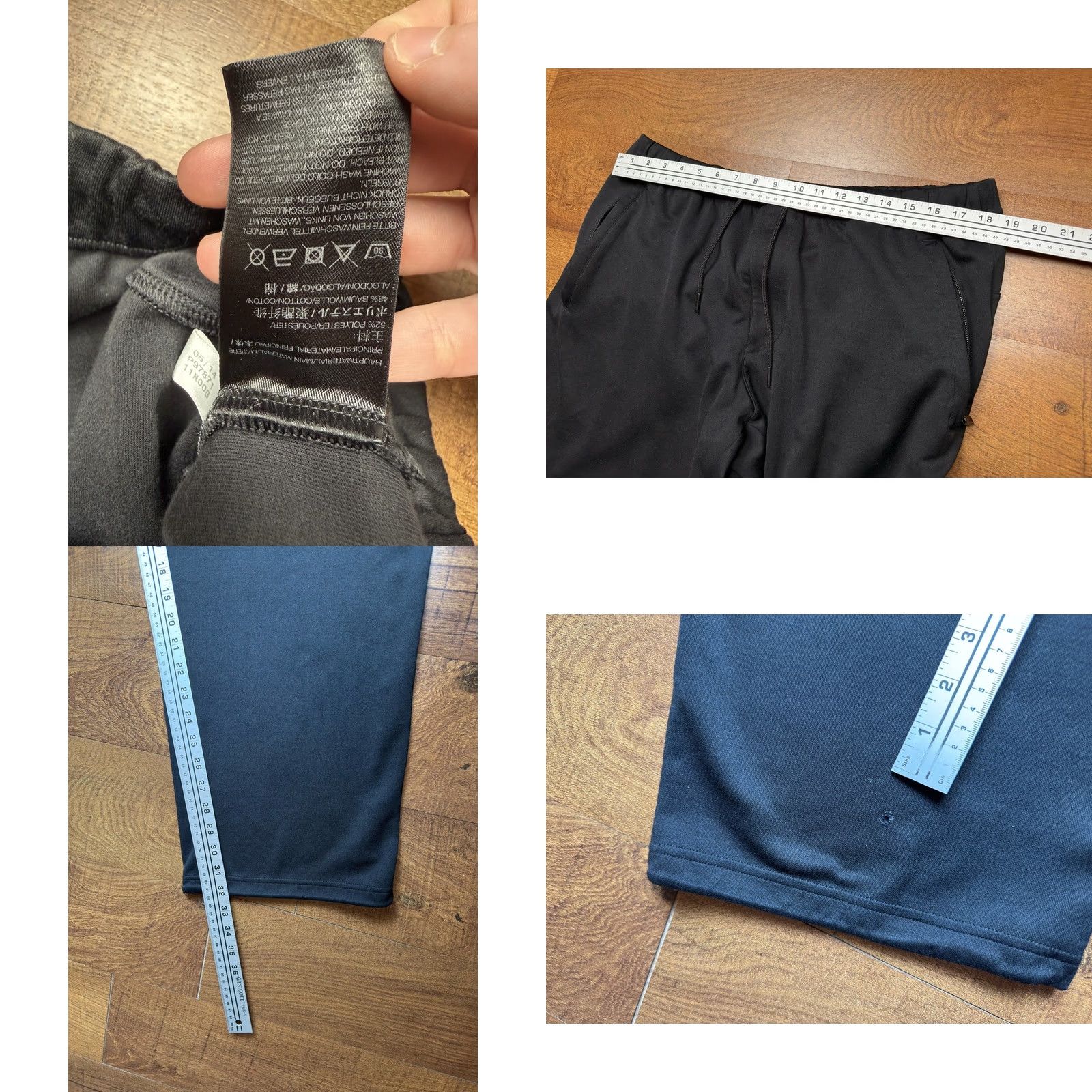 Adidas Adidas Y-3 Yohji Yamamoto Mens XL Heavyweight Tech Sweatpants Black Sweatpants - XL Mens Black Size US 36 / EU 52 - 8 Thumbnail