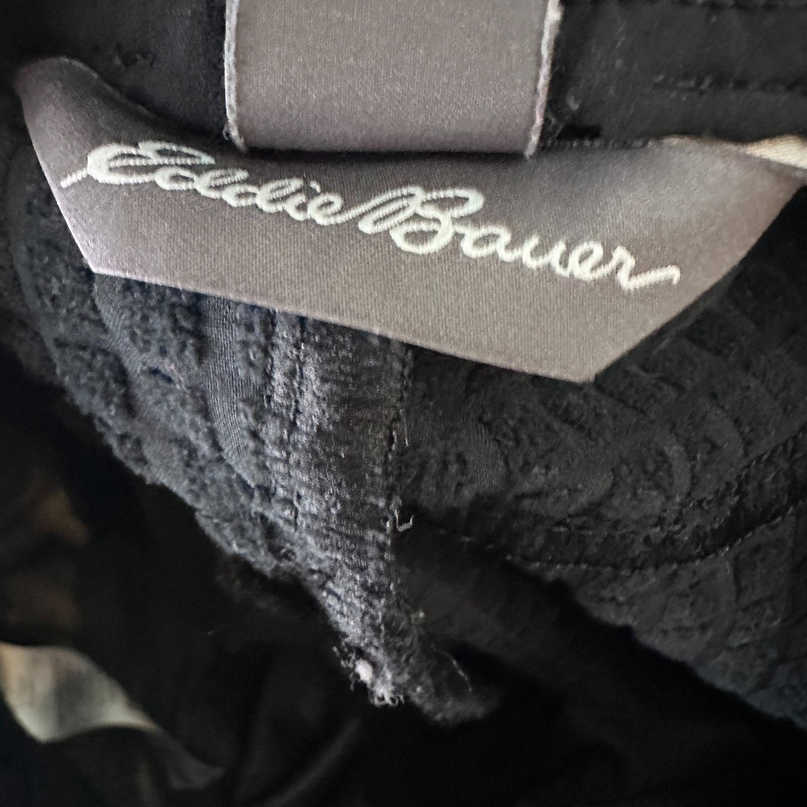 Eddie Bauer Eddie Bauer First Ascent Pants Men Medium Black Grid Pockets Size US 32 / EU 48 - 7 Thumbnail