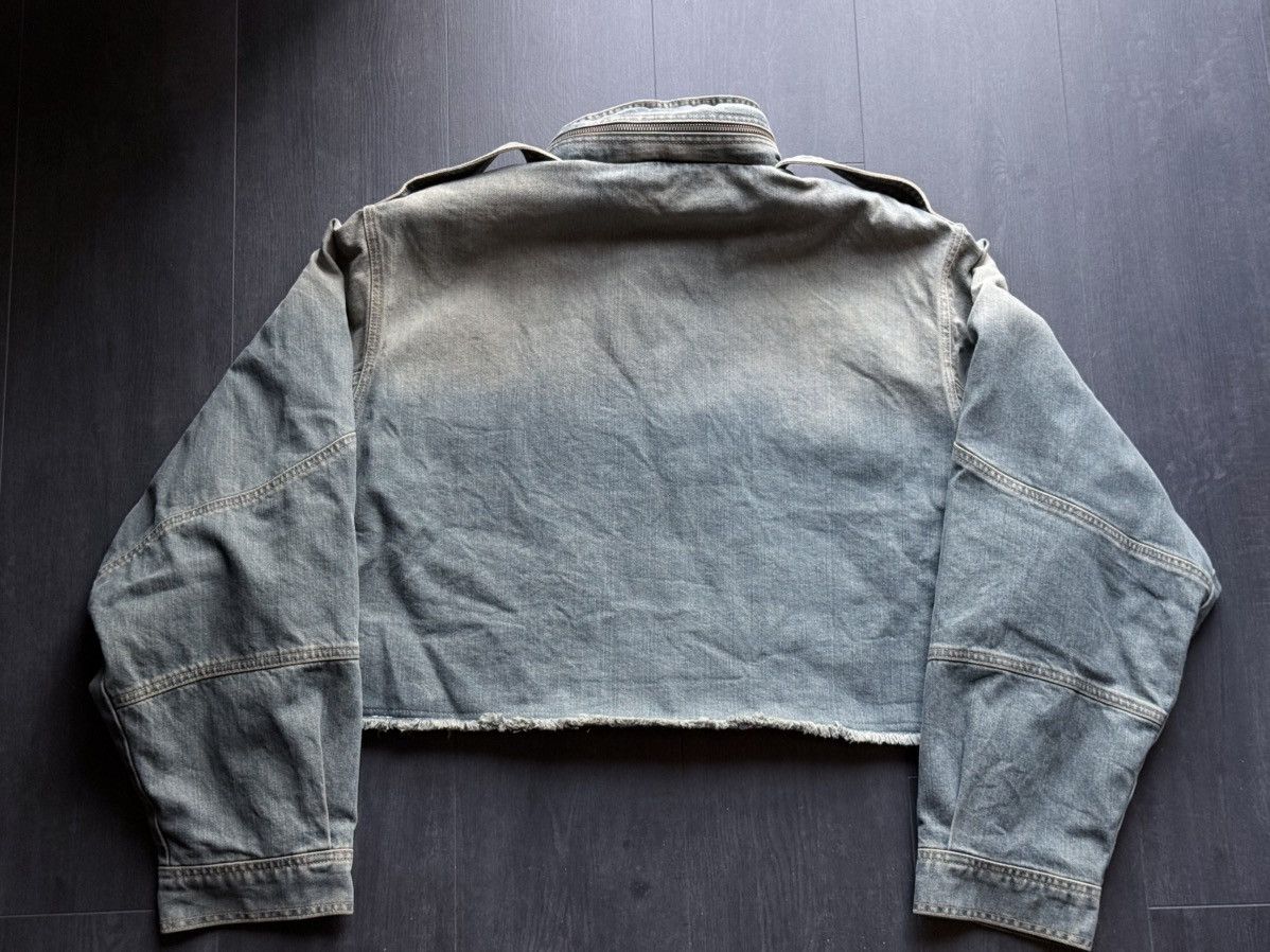Martine Rose Martine Rose denim jacket cropped Size L / US 10 / IT 46 - 2 Thumbnail