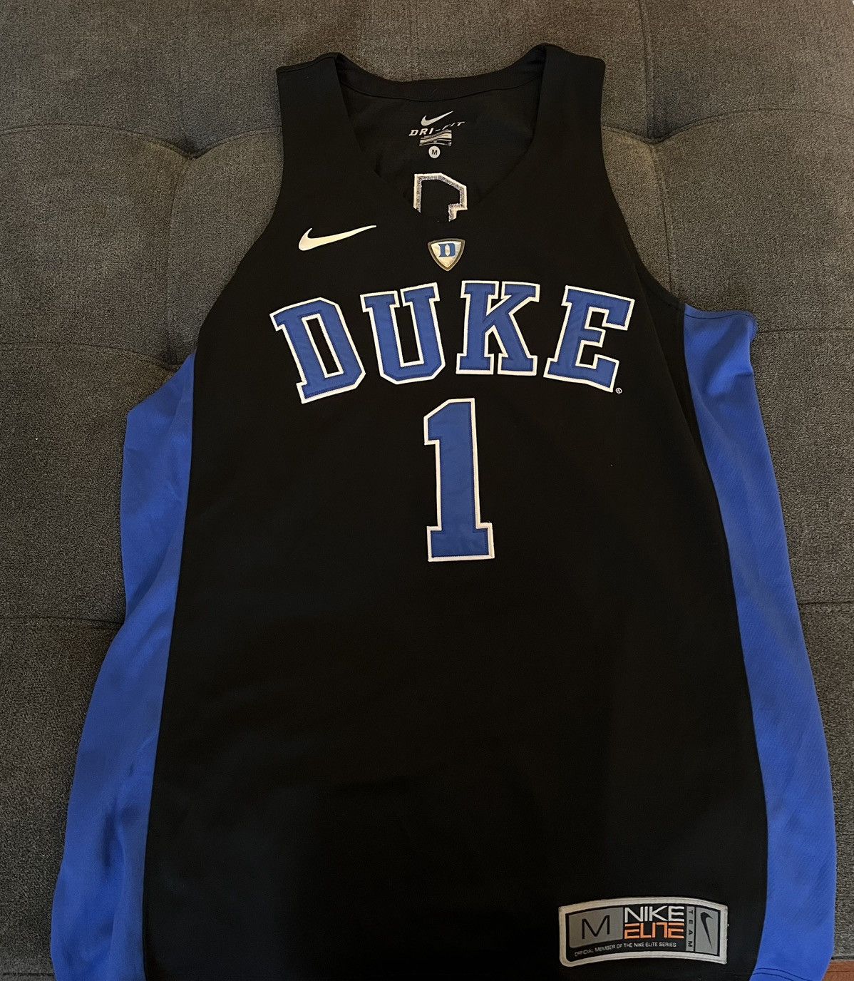 Nike Vintage Nike Authentic On Court Duke Jersey Size US M / EU 48-50 / 2 - 1 Thumbnail