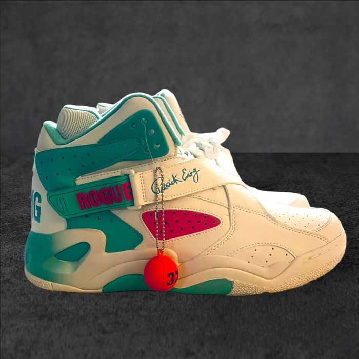 Ewing Athletics PATRICK EWING ATHLETICS ROGUE White/Fuchsia/Cockatoo ...