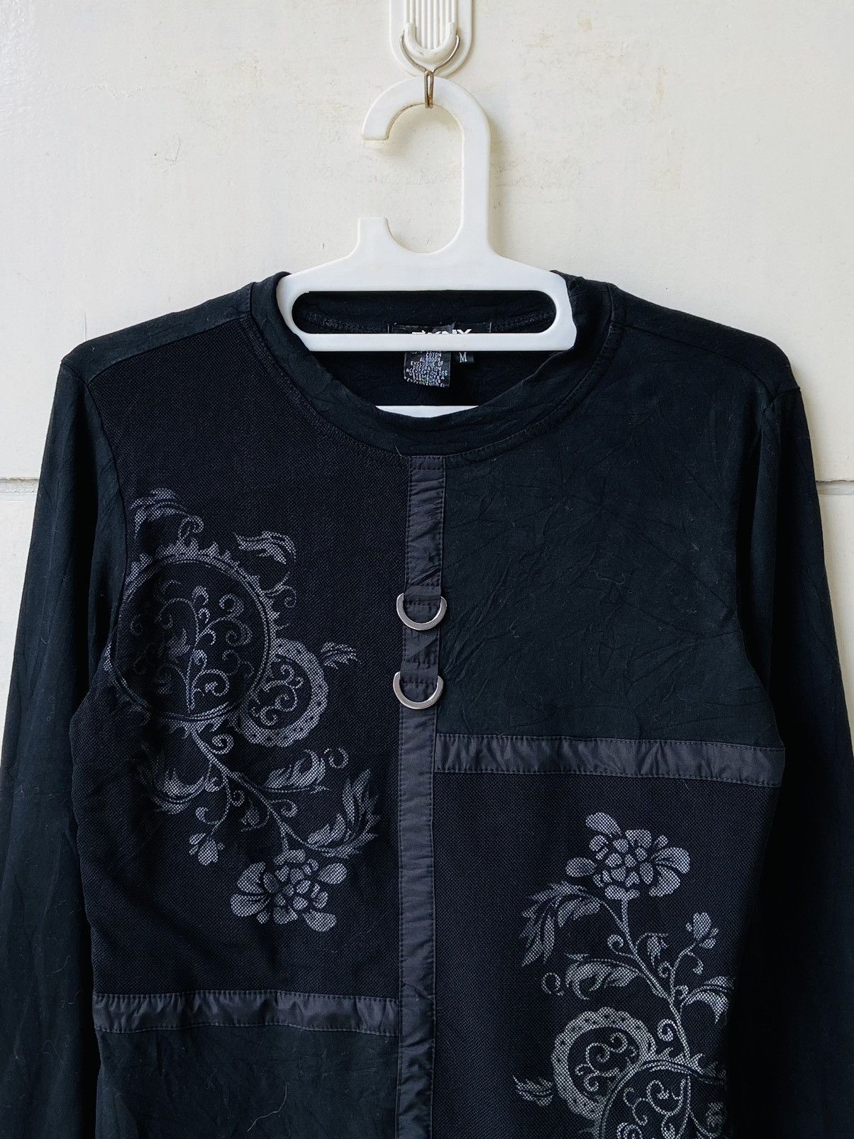 DKNY DKNY Black Mesh Long Sleeve Size US S / EU 44-46 / 1 - 7 Thumbnail