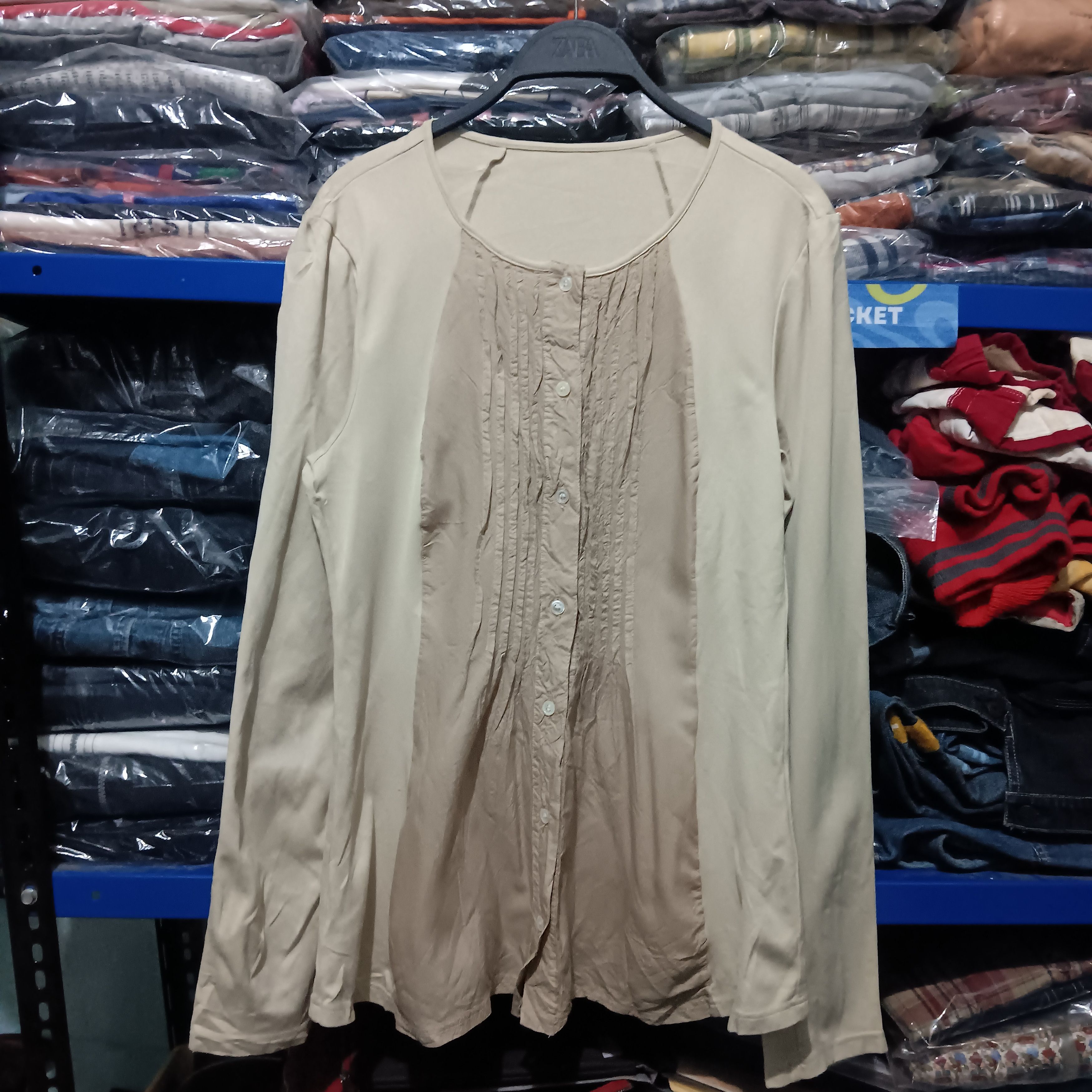 Final Home Vintage Kosuke Tsumura long sleeve womenshirt Size L / US 10 / IT 46 - 1 Thumbnail