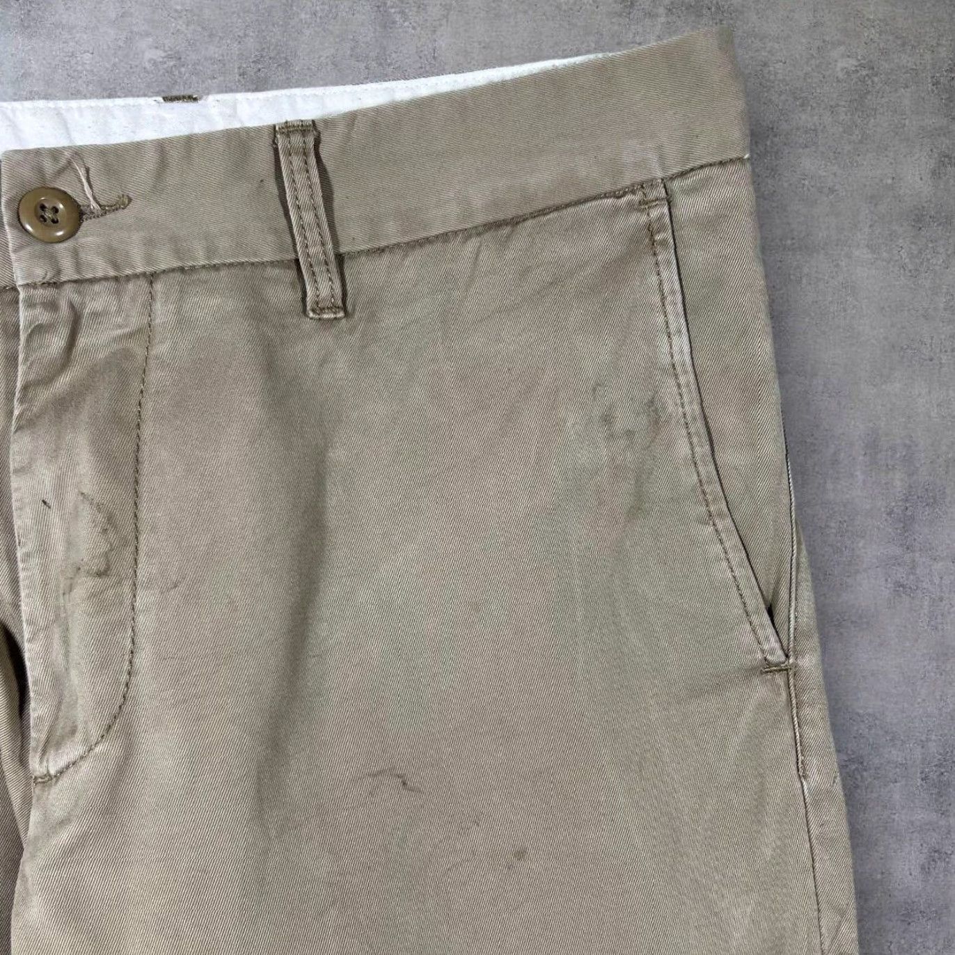 Carhartt Carhartt Johnson Pant Classic Beige Regular Tapered Fit Chino Trousers 32 x 32 Men Beige Chino Casual Pants Mens Jones Diameter DC4 Size US 32 / EU 48 - 5 Thumbnail