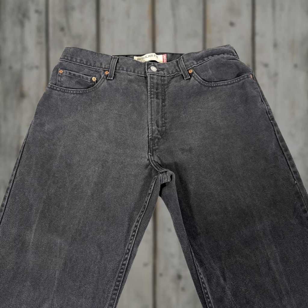 Levi's VINTAGE Levi's Jeans Mens 36x32 Black 505 Straight Fit Denim Pants Western Cowboy Size US 36 / EU 52 - 1 Thumbnail