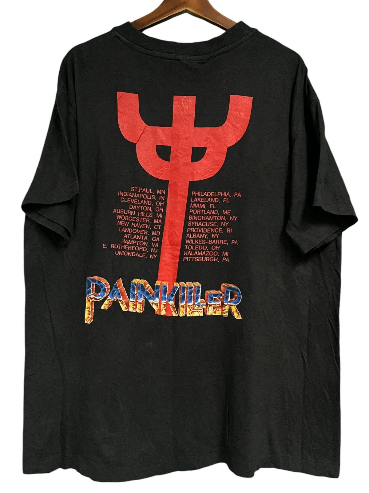 Band Tees Vintage Judas Priest 90s t shirt Size US XL / EU 56 / 4 - 2 Thumbnail