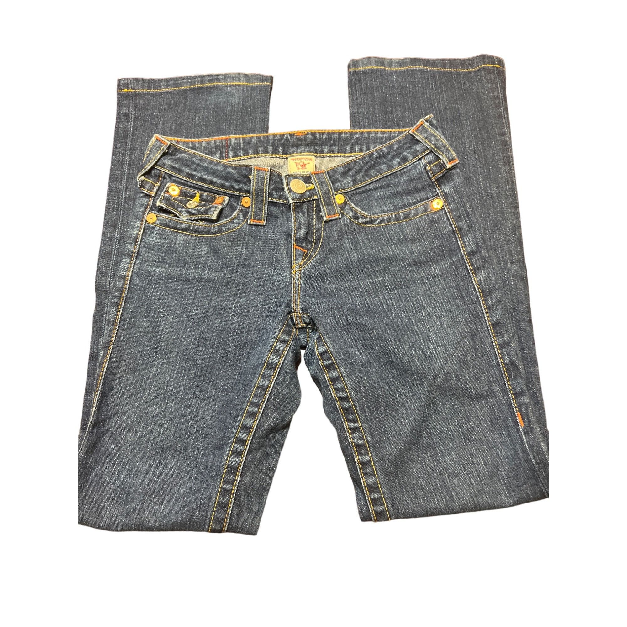 True Religion True Religion Womens Skinny Jeans Size 26 Dark Wash Cotton S Size 26" / US 2 / IT 38 - 1 Thumbnail