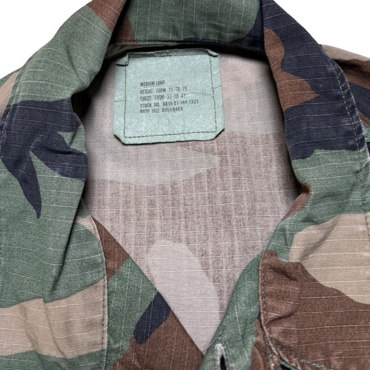 Other Vintage USGI Jacket Mens M Long Woodland Camo Ripstop BDU Size US M / EU 48-50 / 2 - 3 Thumbnail