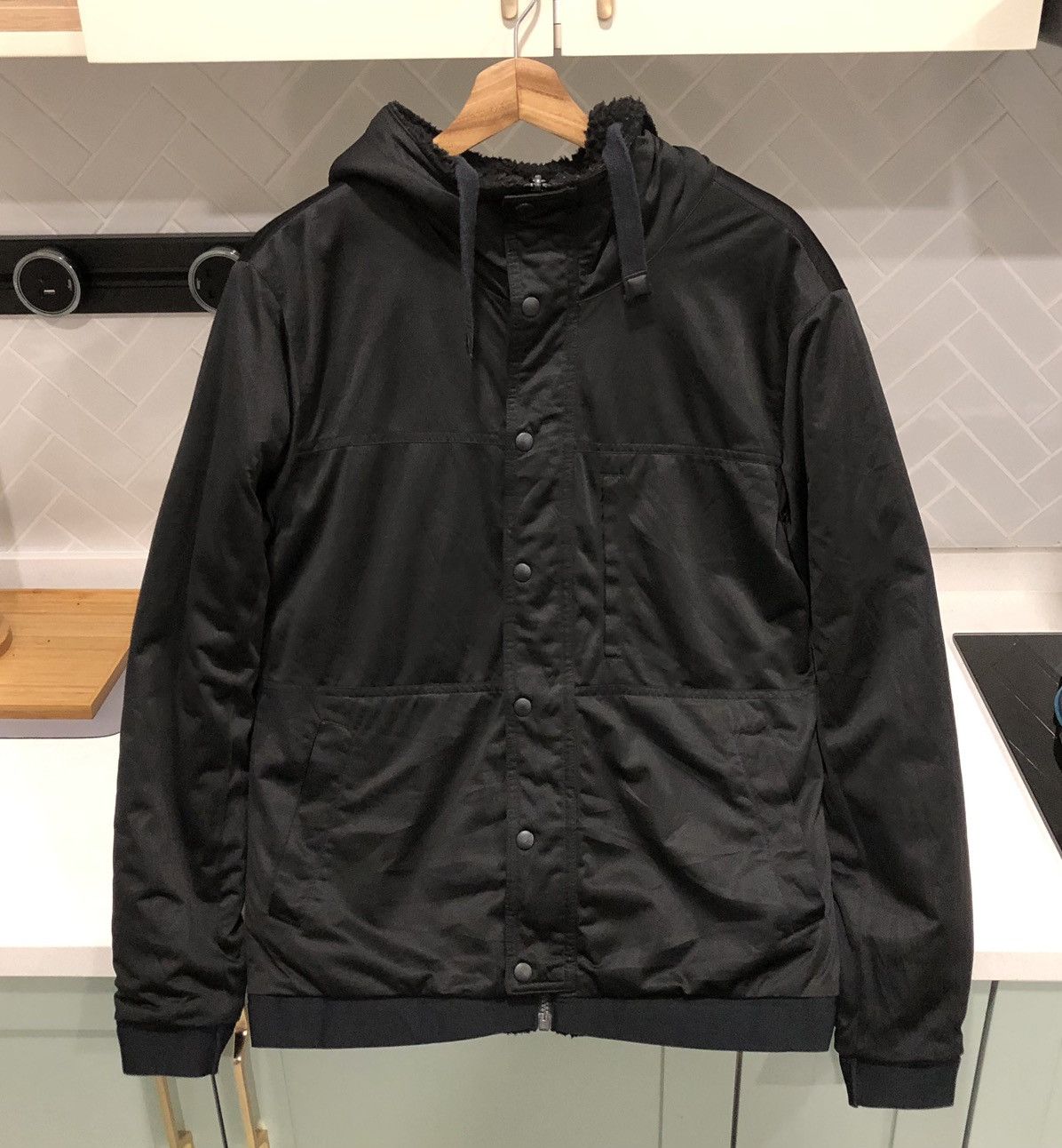 Japanese Brand FIELD CORE Boa Fleece Windproof Reversible Hoodie Jacket Size US M / EU 48-50 / 2 - 4 Thumbnail