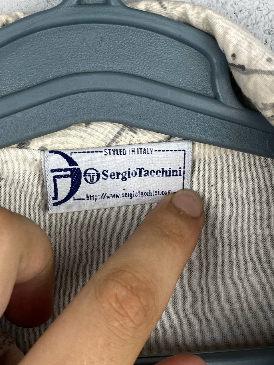 Designer × Sergio Tacchini × Vintage Vintage 90s Sergio Tacchini Windbreaker Track Jacket Size US L / EU 52-54 / 3 - 8 Thumbnail
