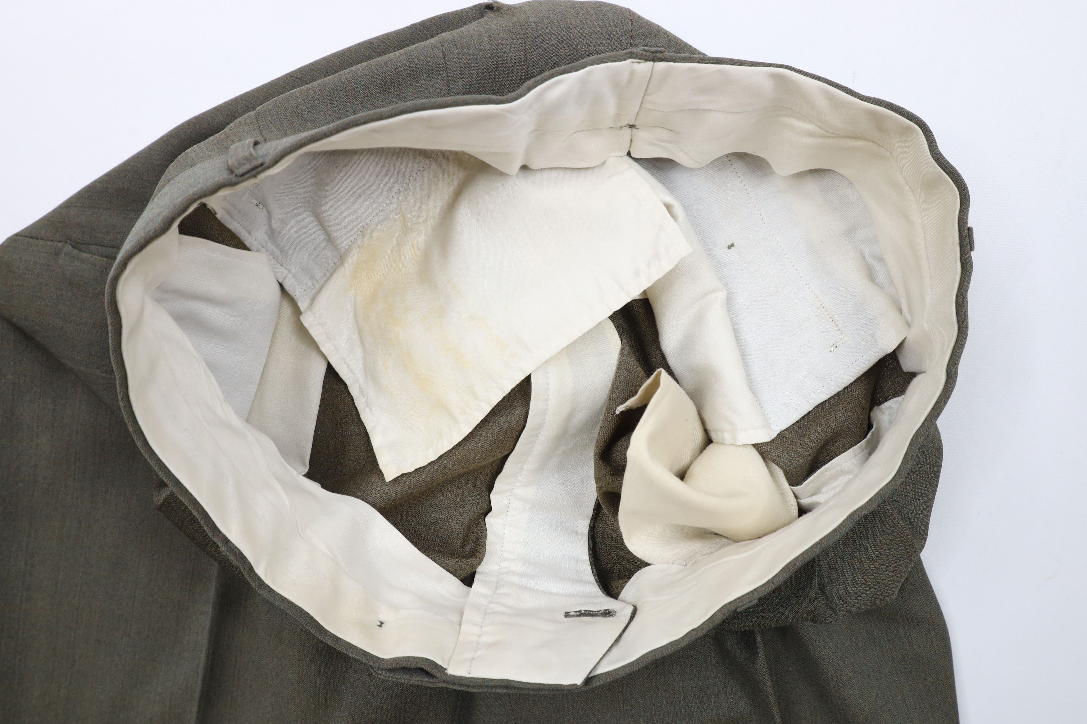 Vintage Vintage 90s Streetwear Pleated Cuffed Wide Leg Chino Pants Size US 32 / EU 48 - 9 Thumbnail
