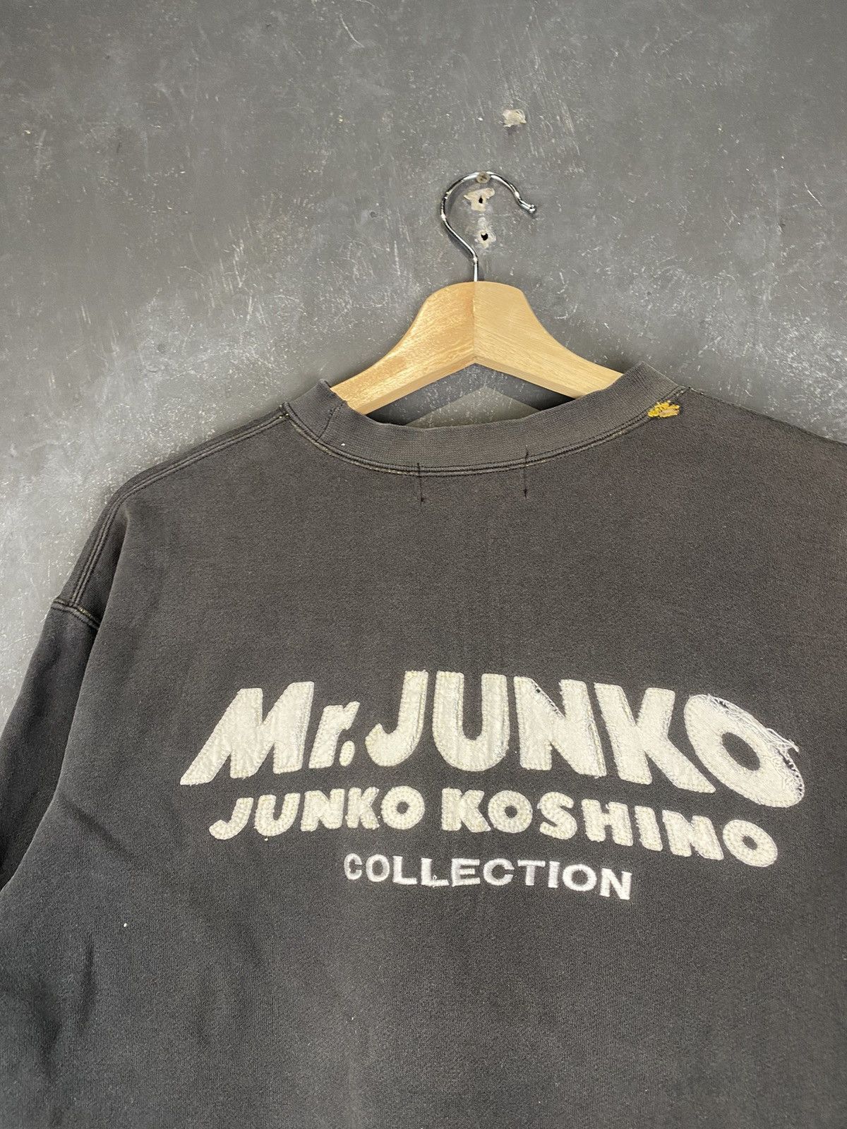 Designer × Japanese Brand Vintage 90s Junko Koshino Sunfaded Boxy Crewneck Size US M / EU 48-50 / 2 - 2 Thumbnail