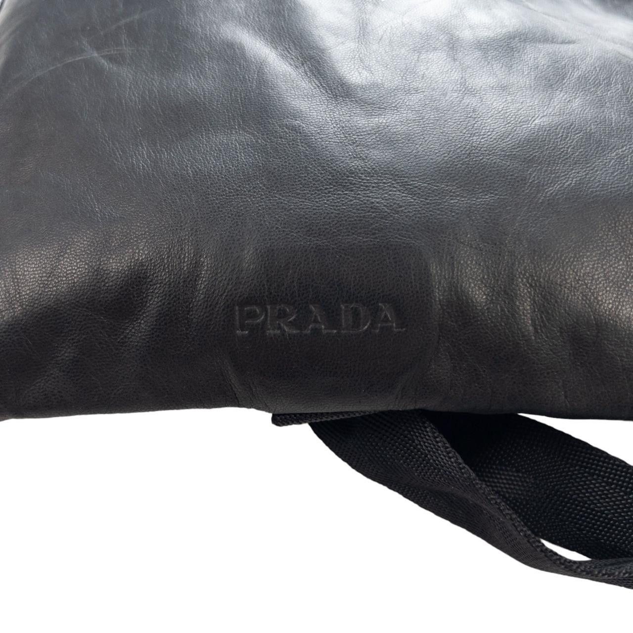 Prada Vintage Prada Soft Leather Sling Bag Size ONE SIZE - 5 Thumbnail