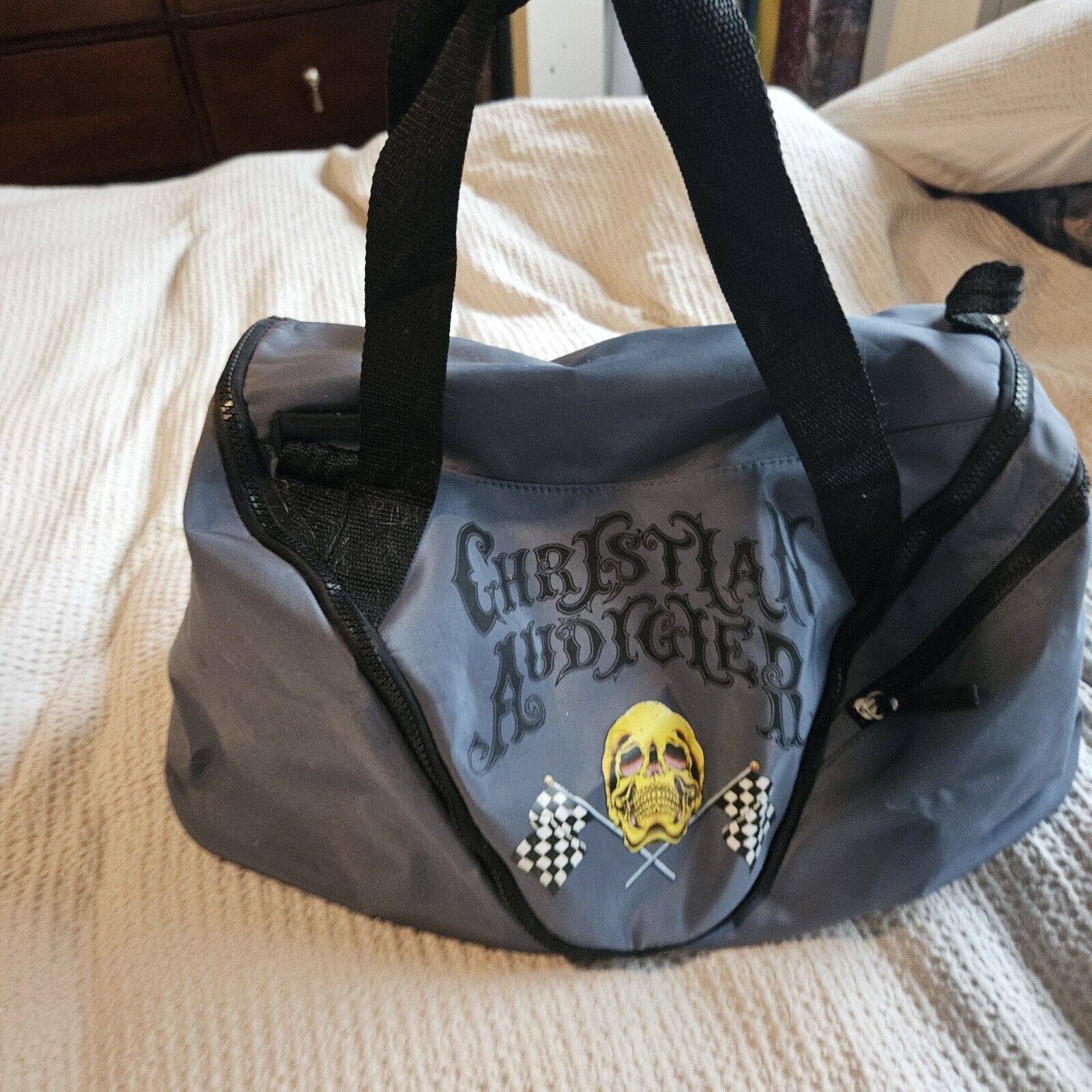 Ed Hardy Vintage Y2K Ed Hardy Duffle Travel Bag Christian Audigier Size ONE SIZE - 1 Thumbnail