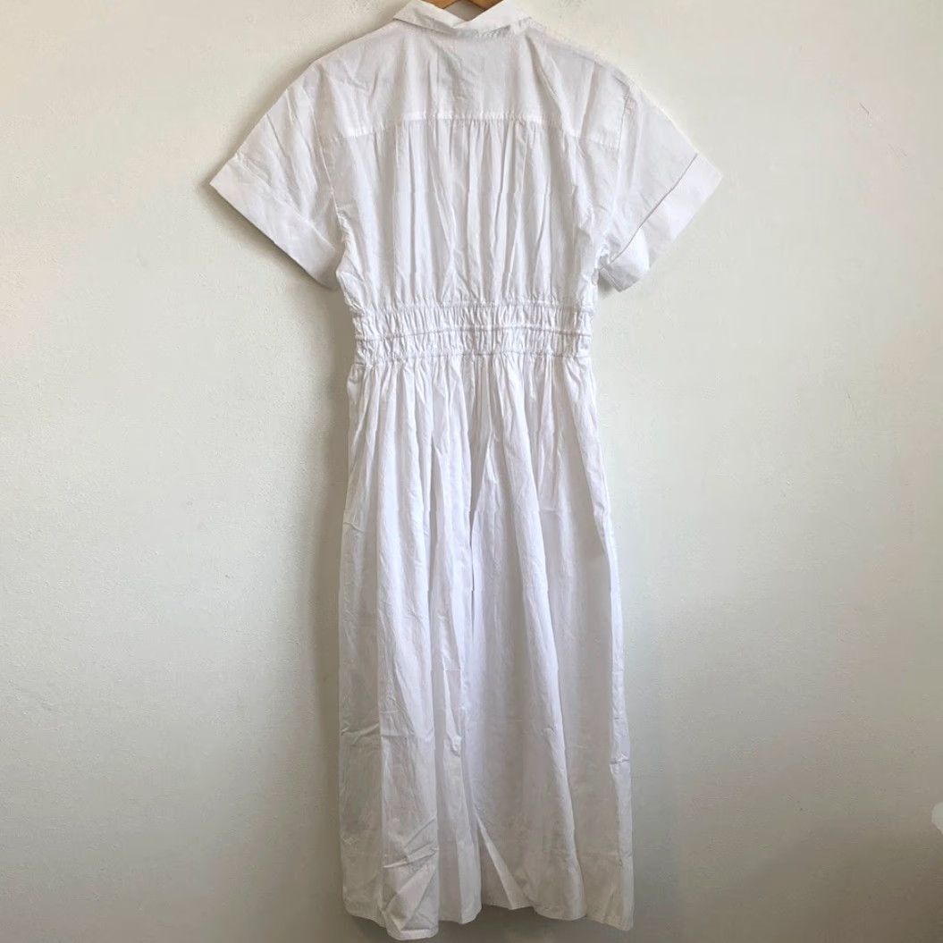 linen red dress Red Cotton-Linen Dress | Comfy, Flattering, and Shapely