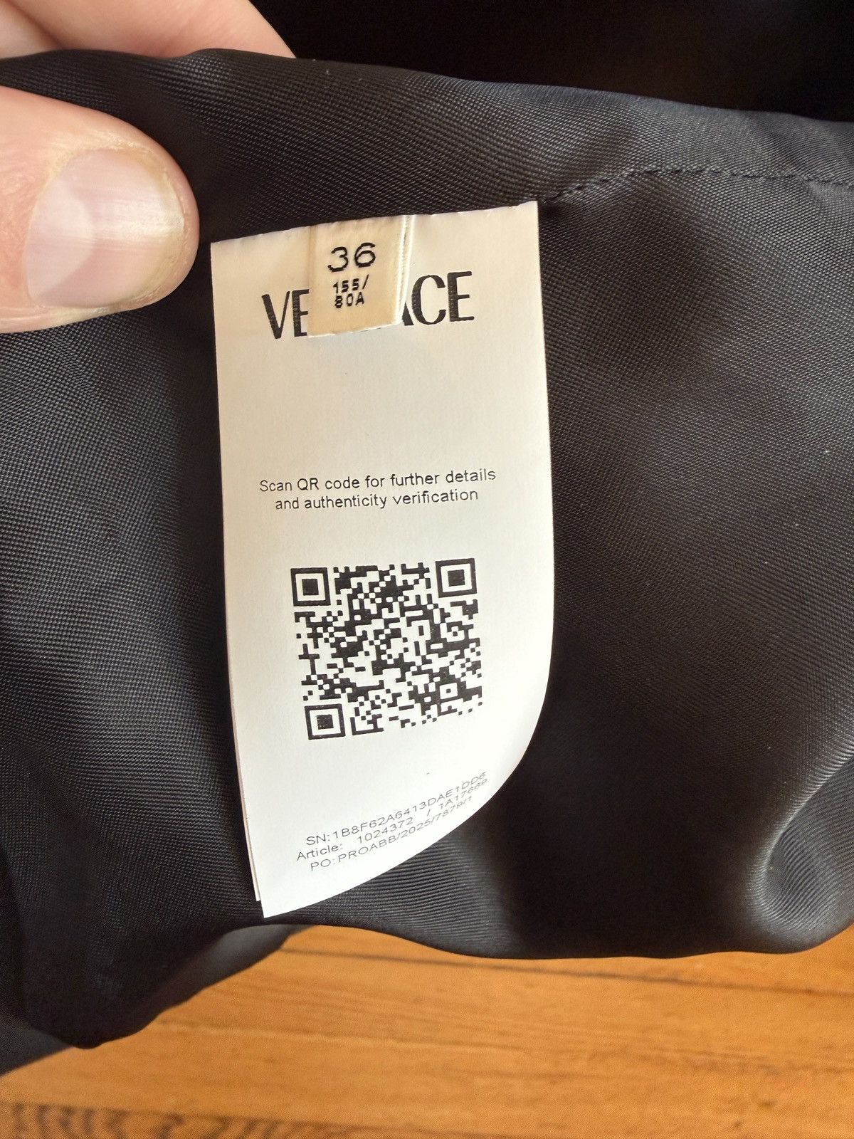 Versace Versace -Wool Mohair Vest Size US S / EU 44-46 / 1 - 8 Thumbnail