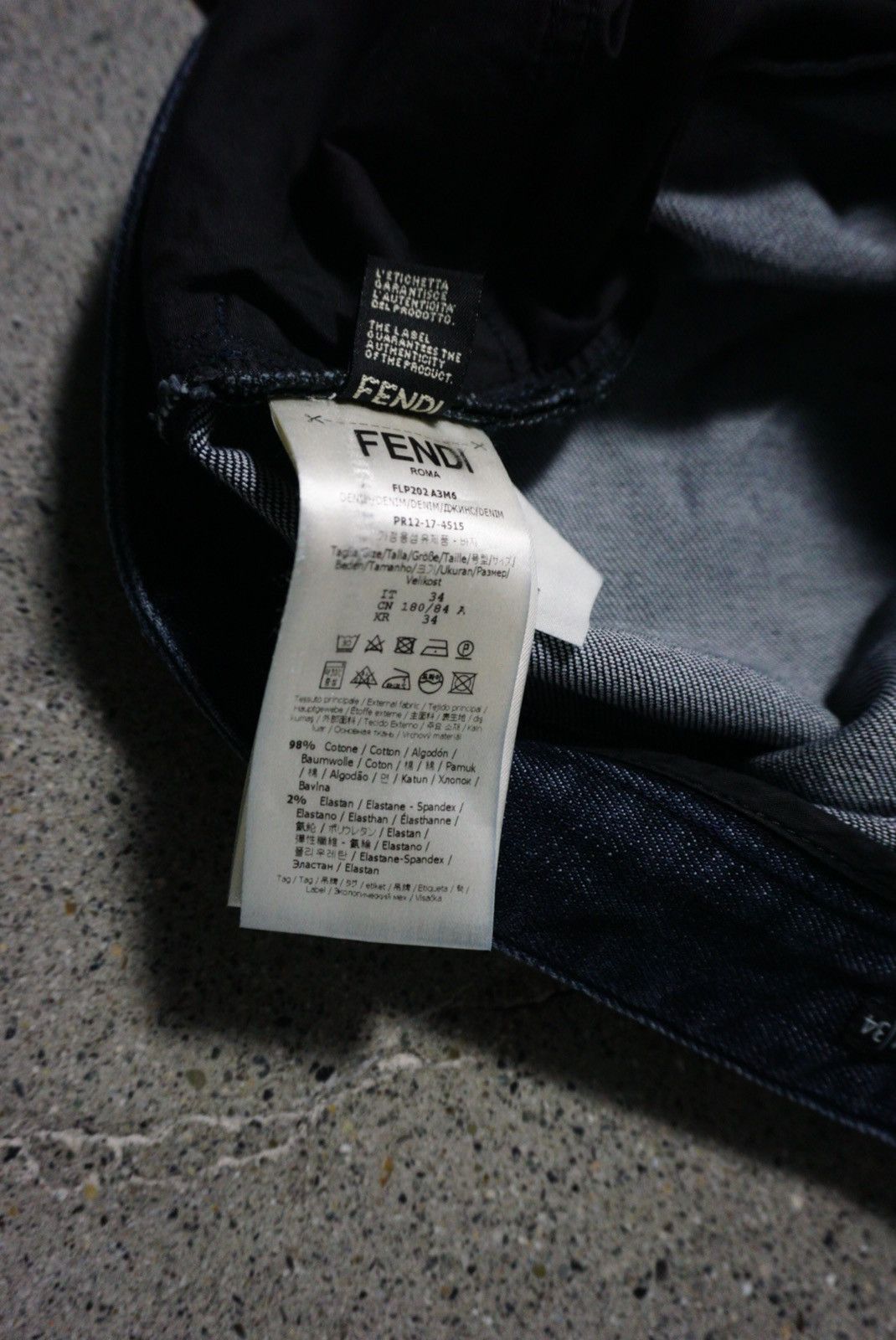 Fendi Fendi Embroidered Denim Jeans Size US 32 / EU 48 - 7 Thumbnail