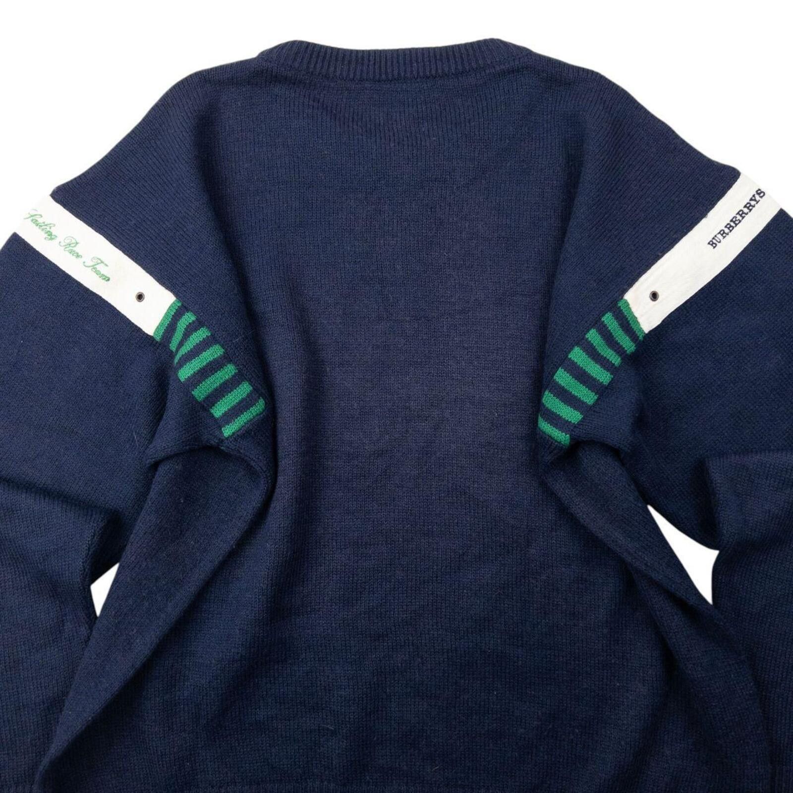 Burberry Vintage 90s Burberry Sailing Race Team Jumper Size M Size US M / EU 48-50 / 2 - 5 Thumbnail