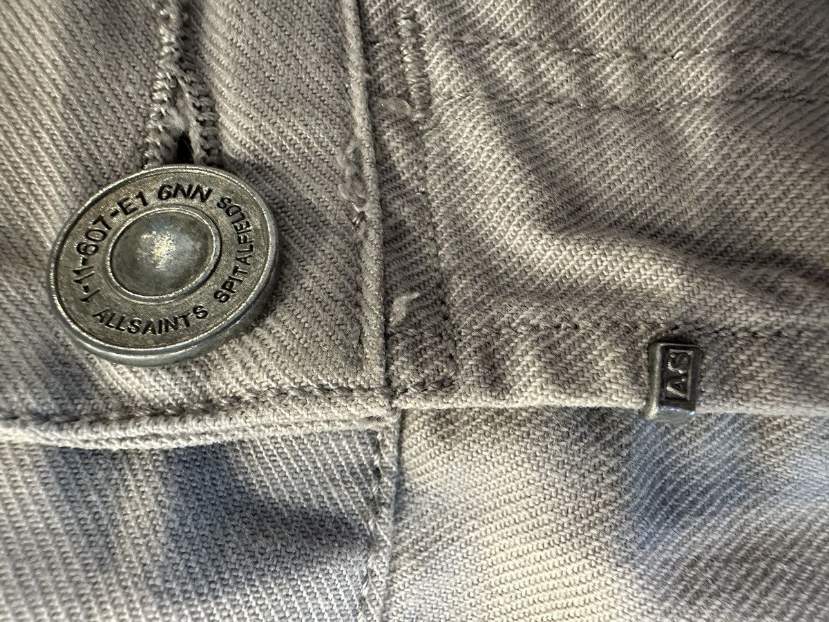 Allsaints 2 Allsaints Denim Pistol Jeans Pants Grey and Dark Green Size US 32 / EU 48 - 5 Thumbnail
