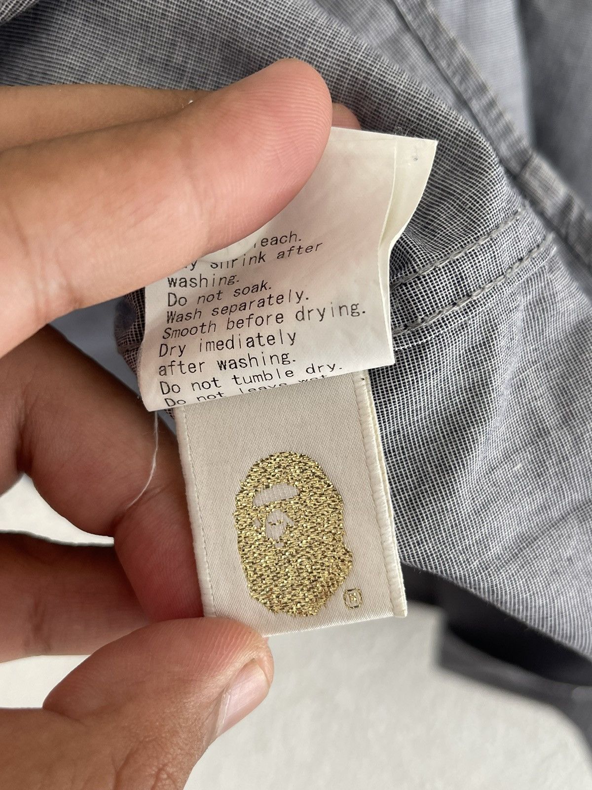 Bape Half Zipper Shirt Size US M / EU 48-50 / 2 - 6 Thumbnail
