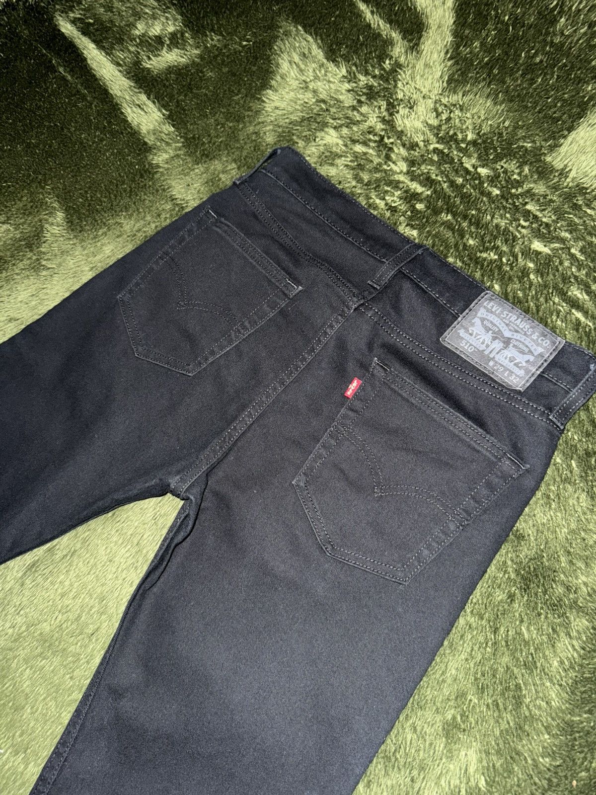 Levi's [W29/L32] Levis 510 washed cotton pants black Size US 29 - 8 Thumbnail