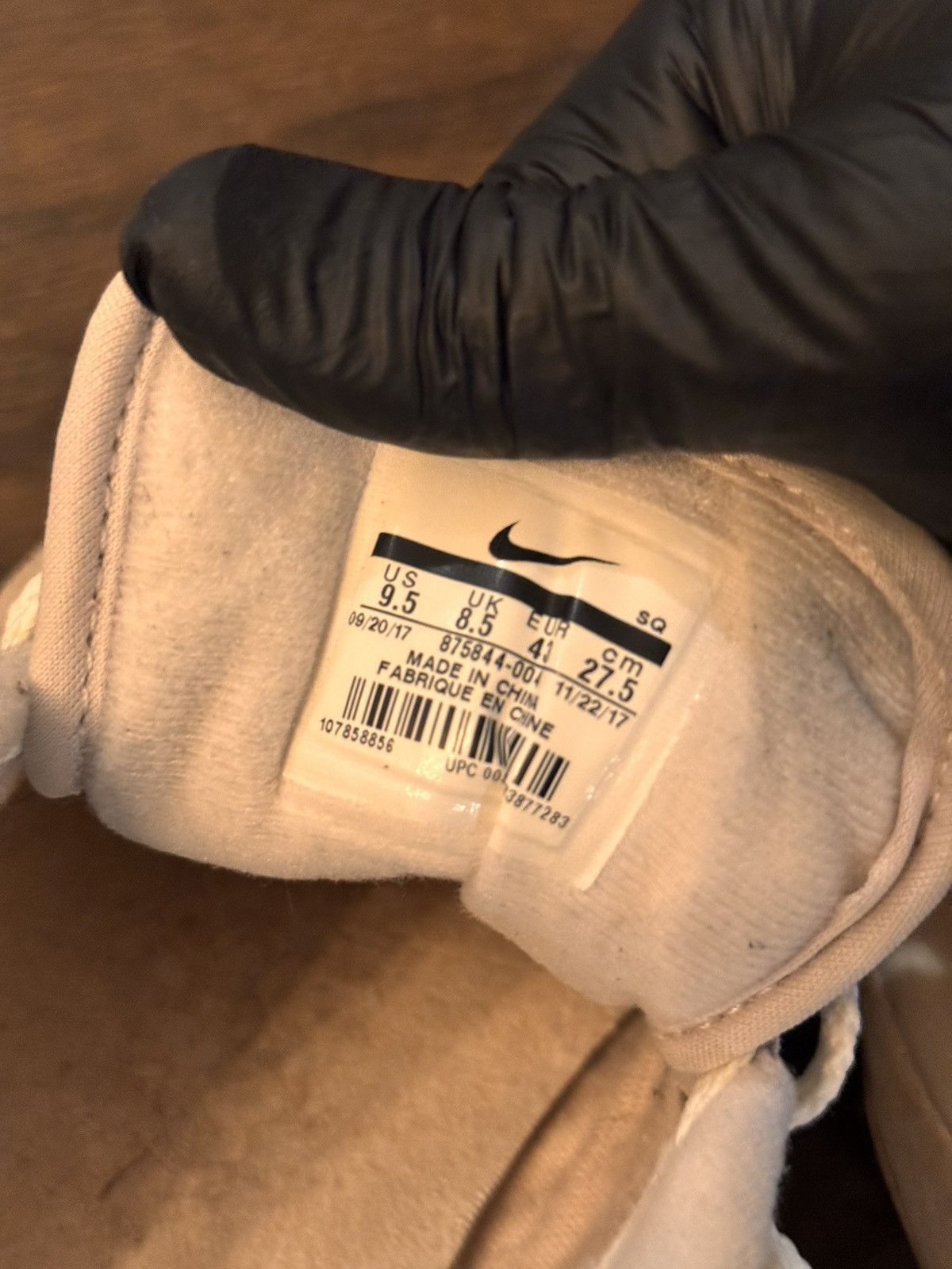 Nike Nike Air Max 1 Premium Desert Sand Suede 875844-004 Size US 9.5 / EU 42-43 - 8 Thumbnail