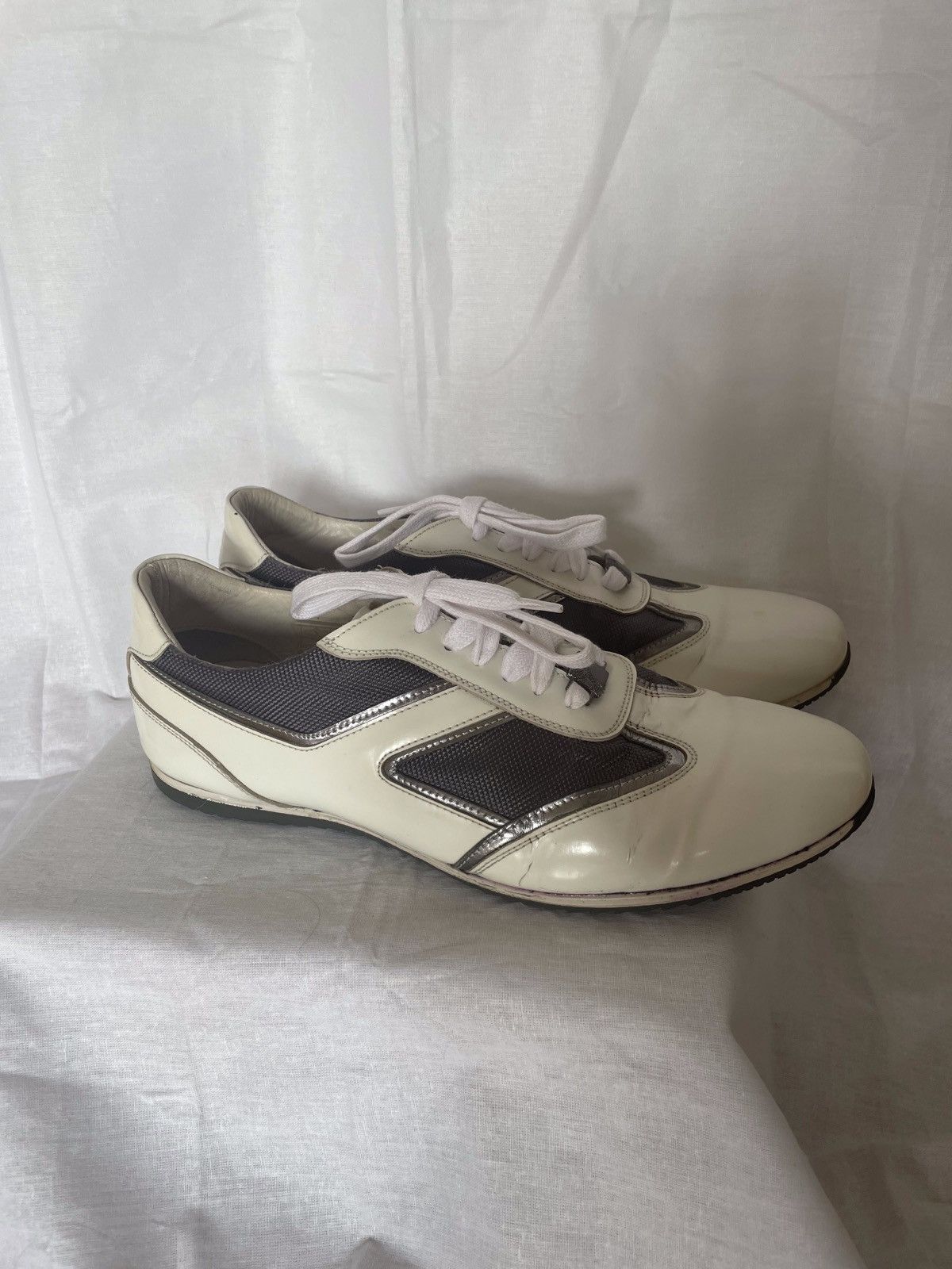 Versace Versace patent leather sneakers Size US 9 / EU 42 - 1 Thumbnail