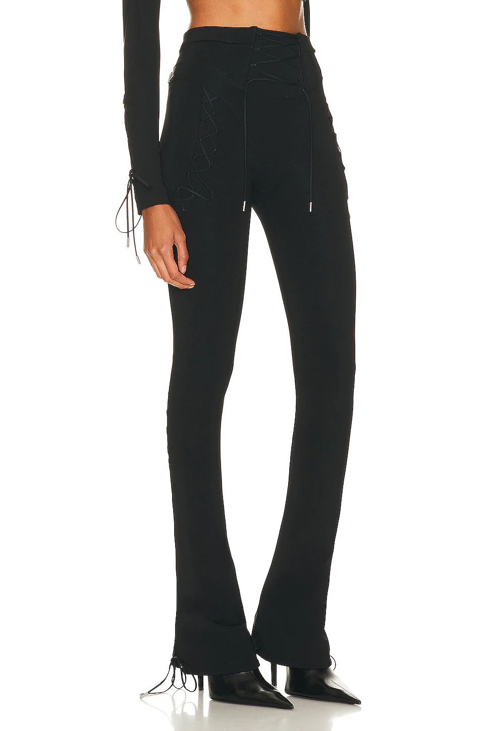 Off-White o1y1225 Sweatpant in Black Size 25" / US 0 / IT 36 - 2 Thumbnail