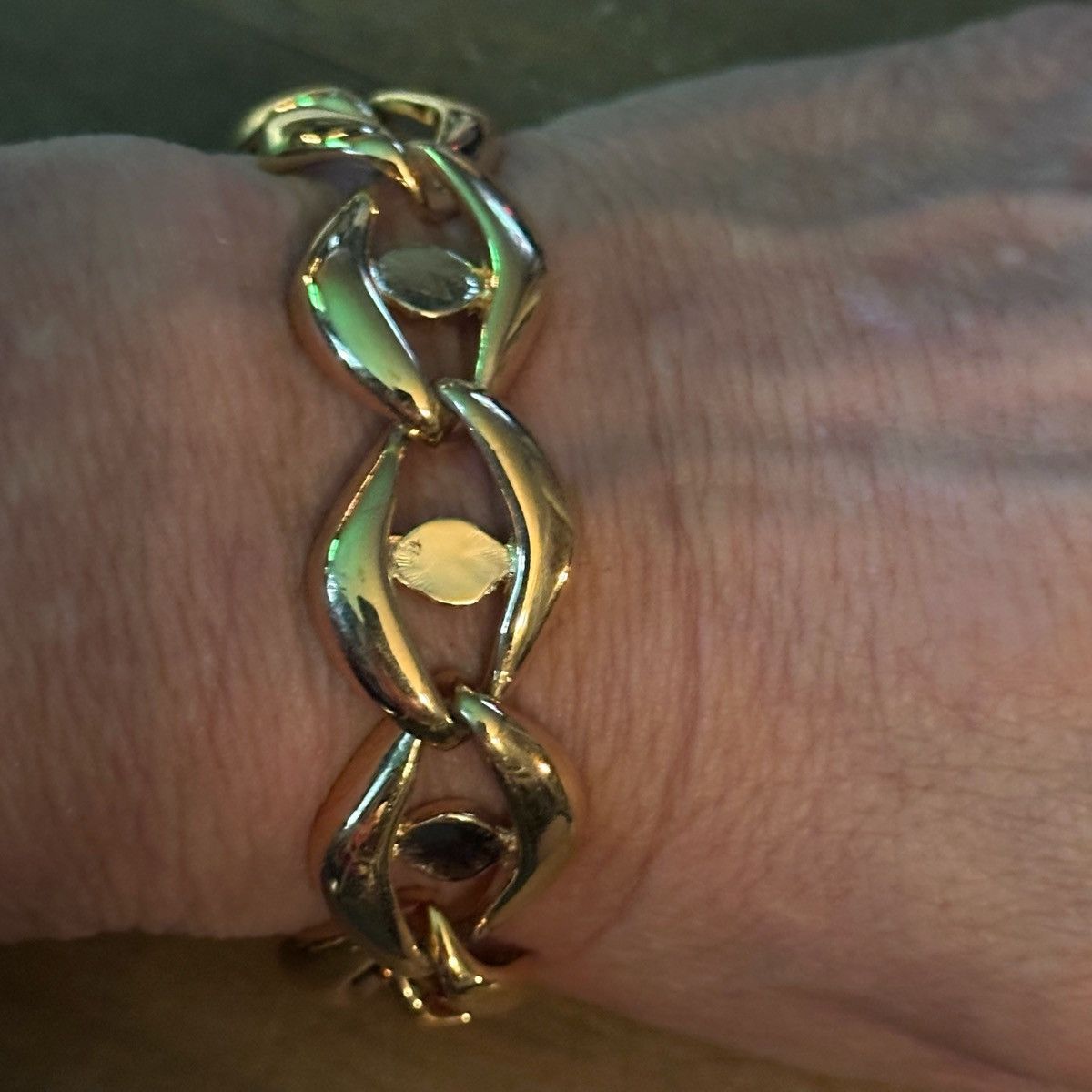 Vintage Vintage Napier chunky link bracelet Size ONE SIZE - 3 Thumbnail