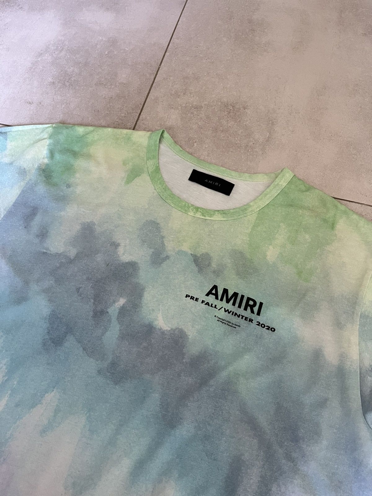 Amiri Amiri tie dye tee Size US XL / EU 56 / 4 - 2 Thumbnail