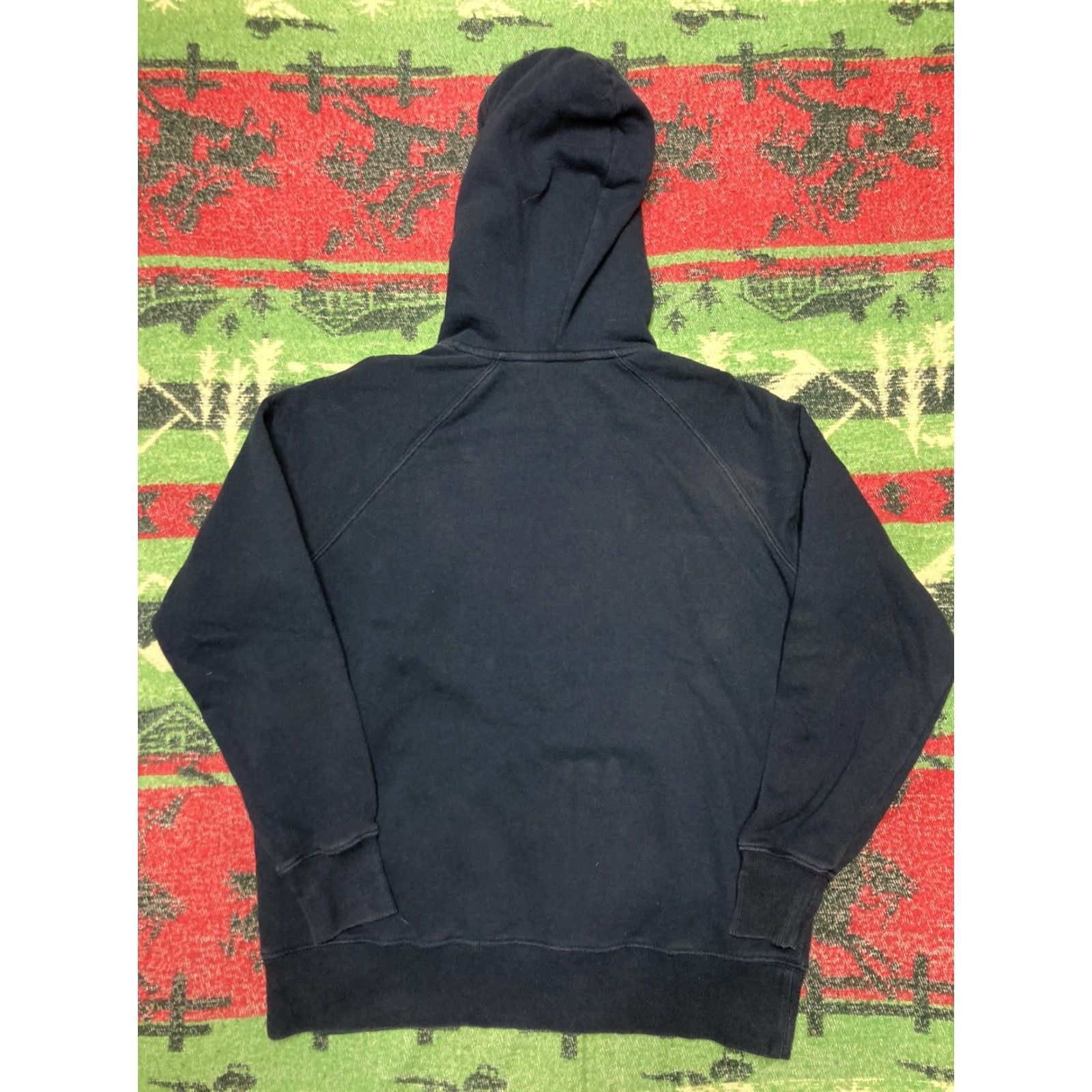 The North Face The North Face Hoodie Womens Small Logo Graphic Dark Blue EUC Pullover Shirt Size S / US 4 / IT 40 - 7 Thumbnail