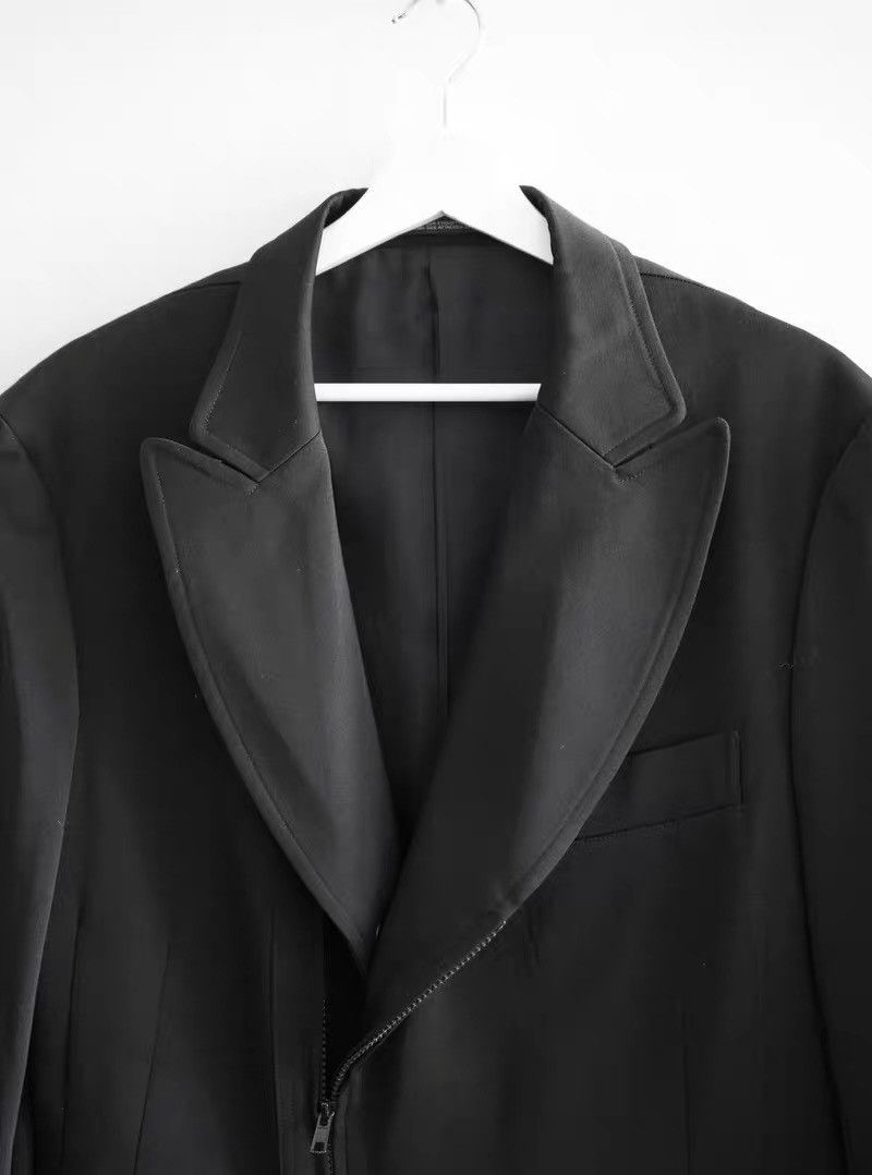 Yohji Yamamoto Yohji Yamamoto 13AW Festival Hand-Flower Zip Blazer Size US M / EU 48-50 / 2 - 5 Thumbnail