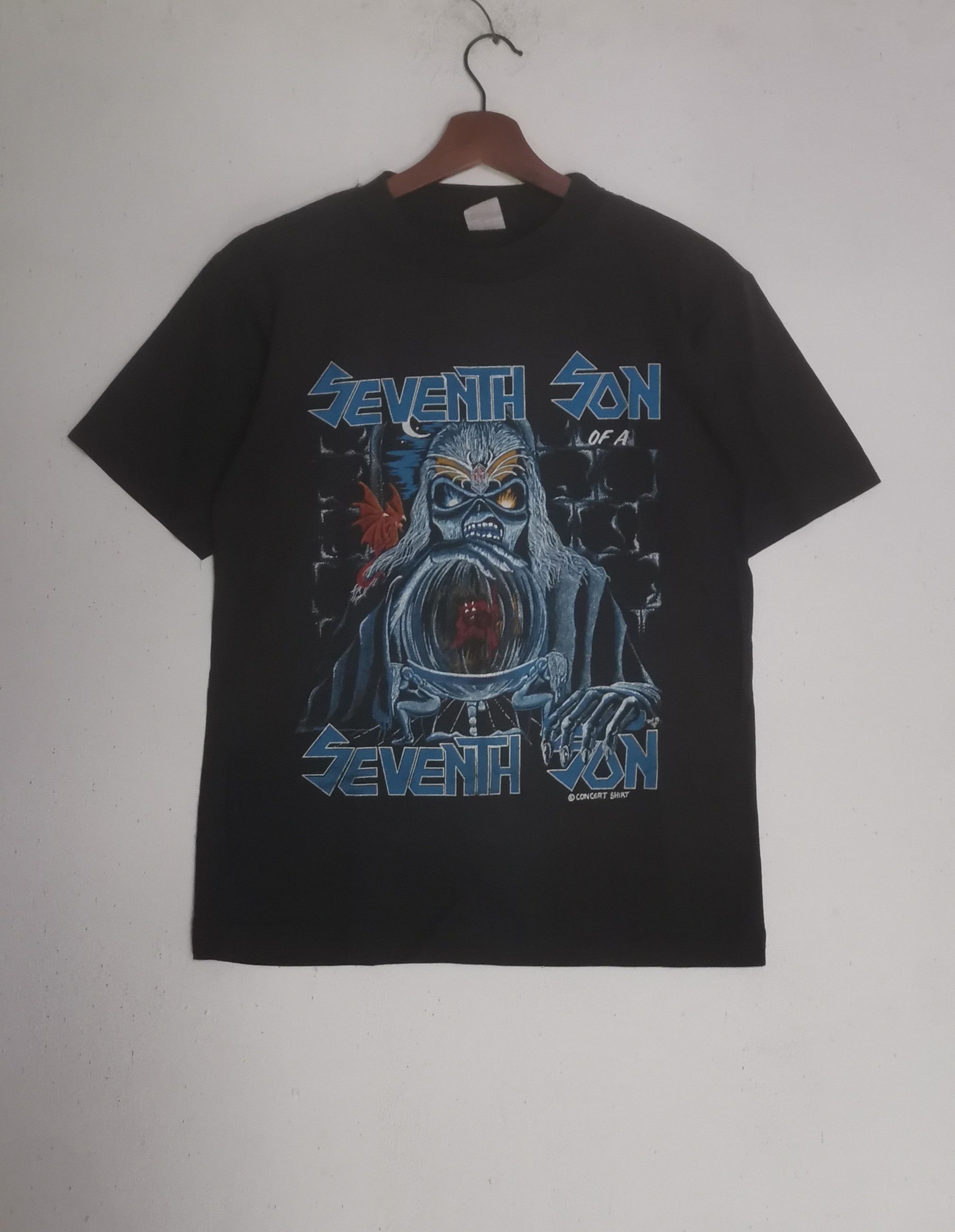 Iron Maiden × Vintage Rare vintage Iron Maiden American heavy metal band t-shirt Size US M / EU 48-50 / 2 - 1 Thumbnail
