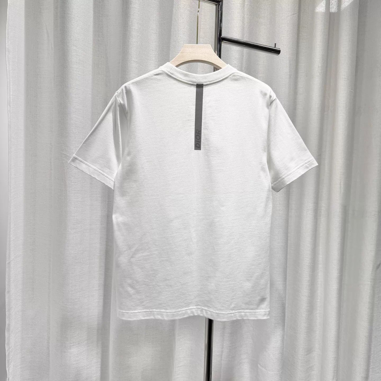Dior DIOR Reflective Logo Short Sleeve T-Shirt White XS Size US XS / EU 42 / 0 - 2 Thumbnail