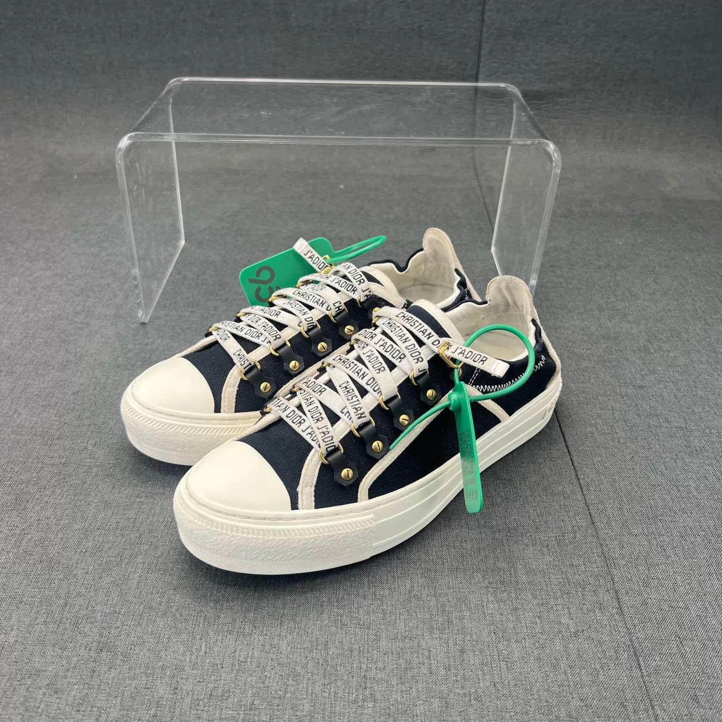 Dior Dior Walk’n Dior Black/White New Sneaker 38 (Box) Size US 7.5 / IT 37.5 - 1 Thumbnail