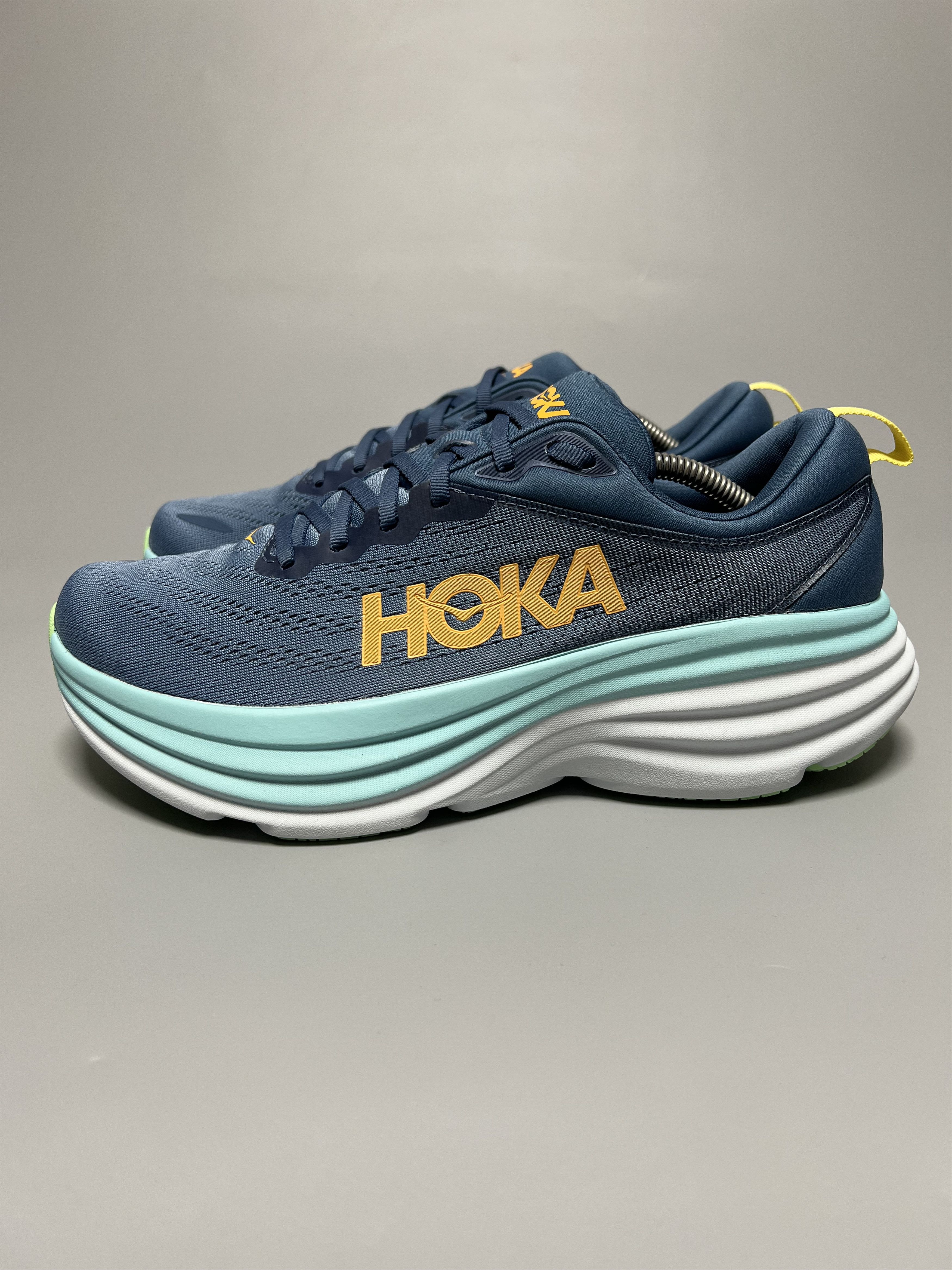 Hoka 10D Hoka One One Bondi 8 Men's Running Shoes Gym Walking Size US 10 / EU 43 - 2 Thumbnail