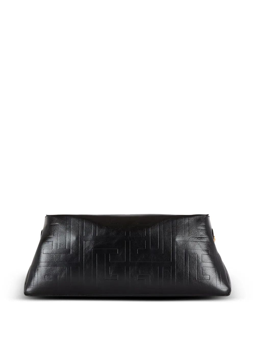 Balmain os11x0326 Size: OS / 1945 Leather Clutch Bag in Black Size ONE SIZE - 3 Thumbnail