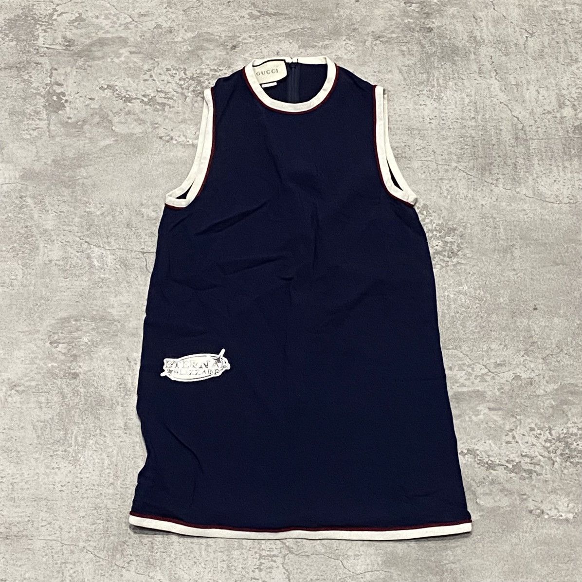 Gucci Gucci Mini Dress Navy Size XS / US 0-2 / IT 36-38 - 1 Thumbnail