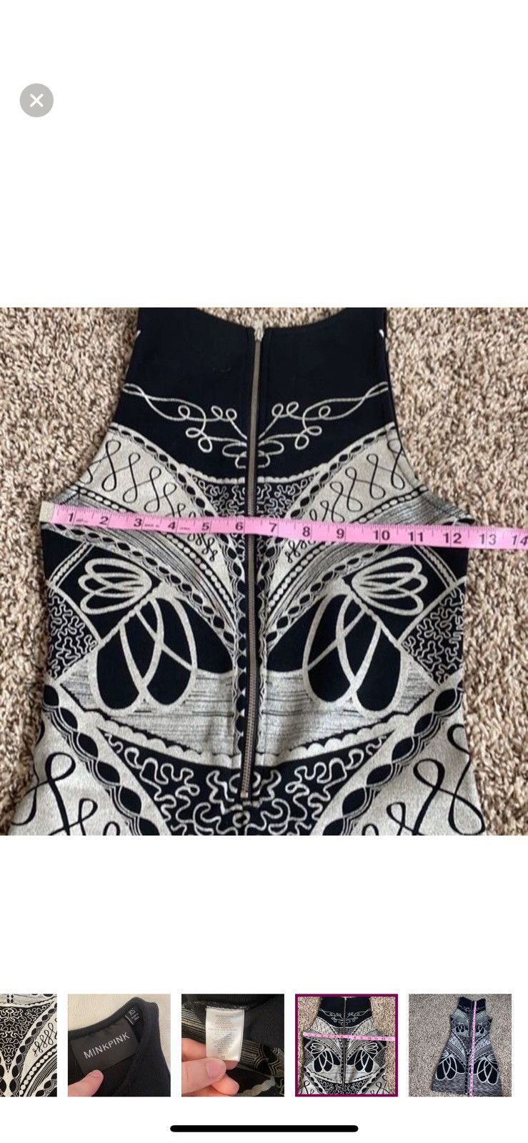 MINKPINK Minkpink XS bodycon ringmaster dress Size XS / US 0-2 / IT 36-38 - 6 Thumbnail