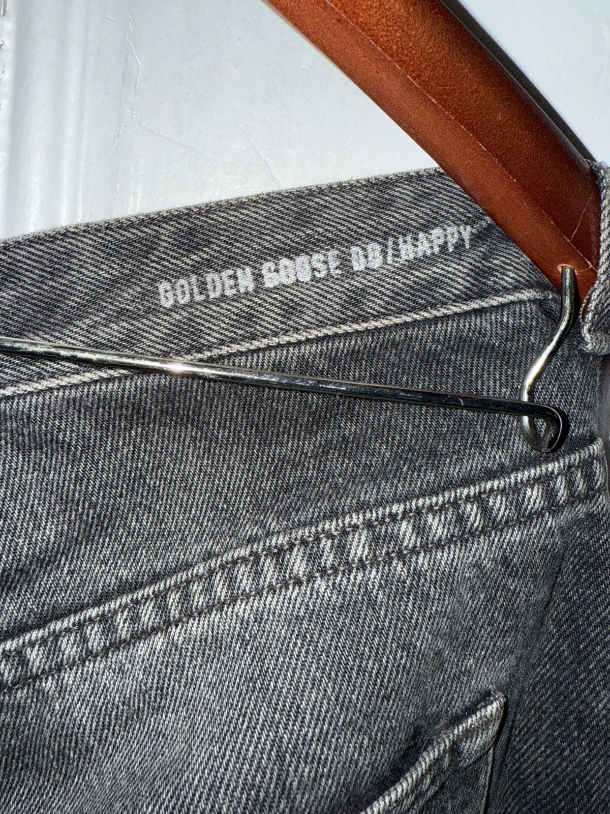 Golden Goose Golden goose deluxe brand Happy Jeans 32 Gray Size US 32 / EU 48 - 4 Thumbnail