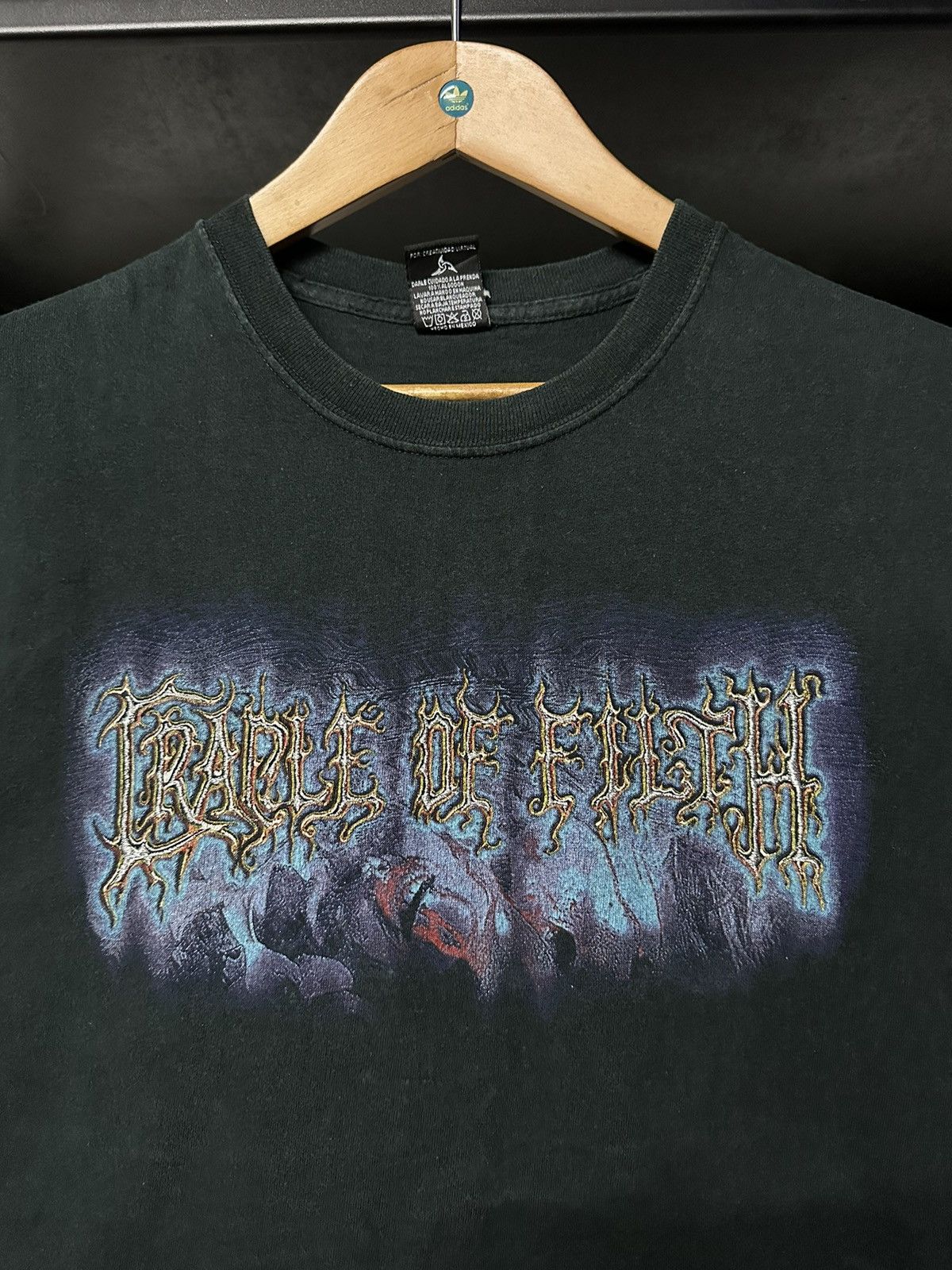 Band Tees Vintage Cradle Of Filth Nymphetamine Embroidery Faded Tee Size US L / EU 52-54 / 3 - 4 Thumbnail