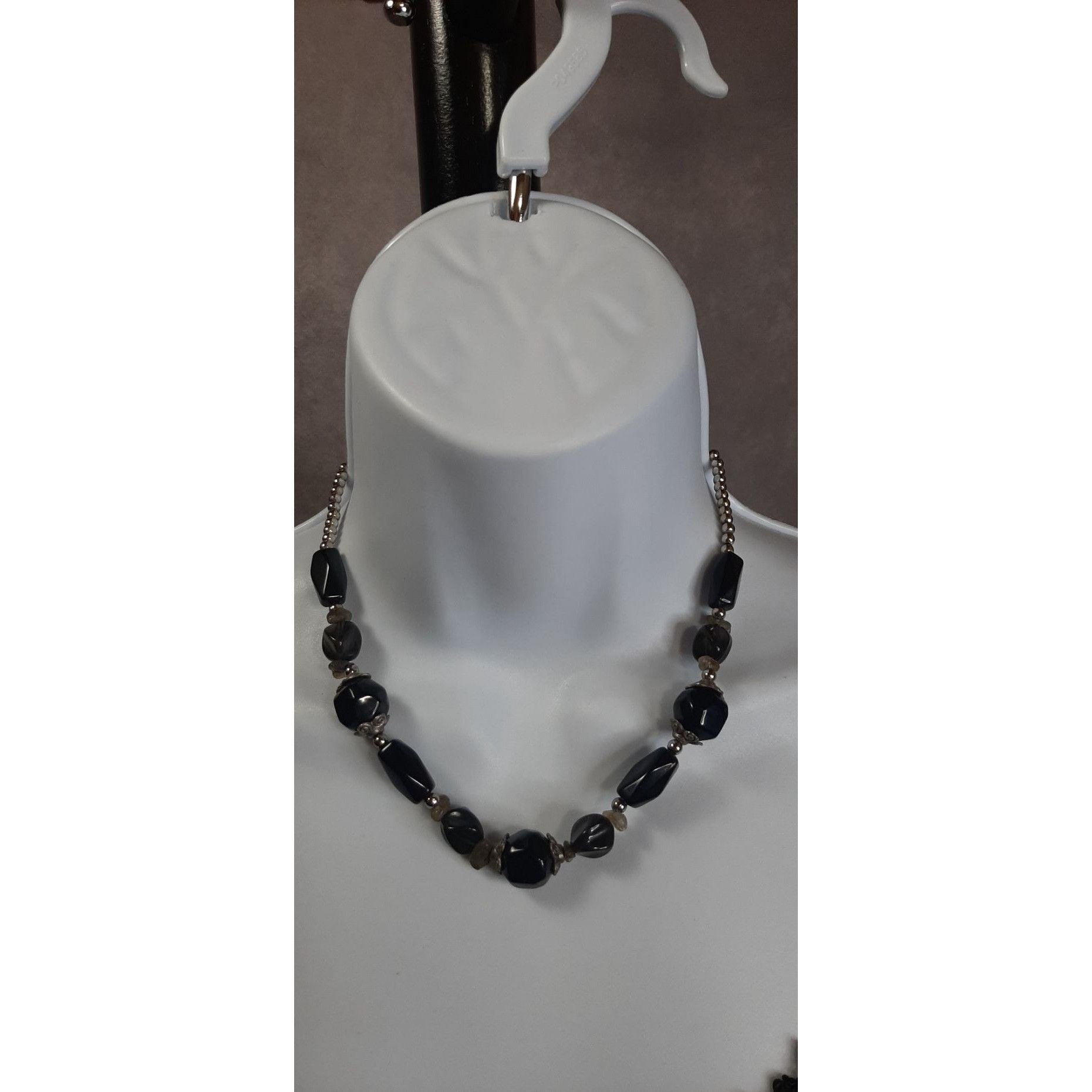Other Premier Designs Vintage Gothic Black Beaded Necklace Size ONE SIZE - 3 Thumbnail